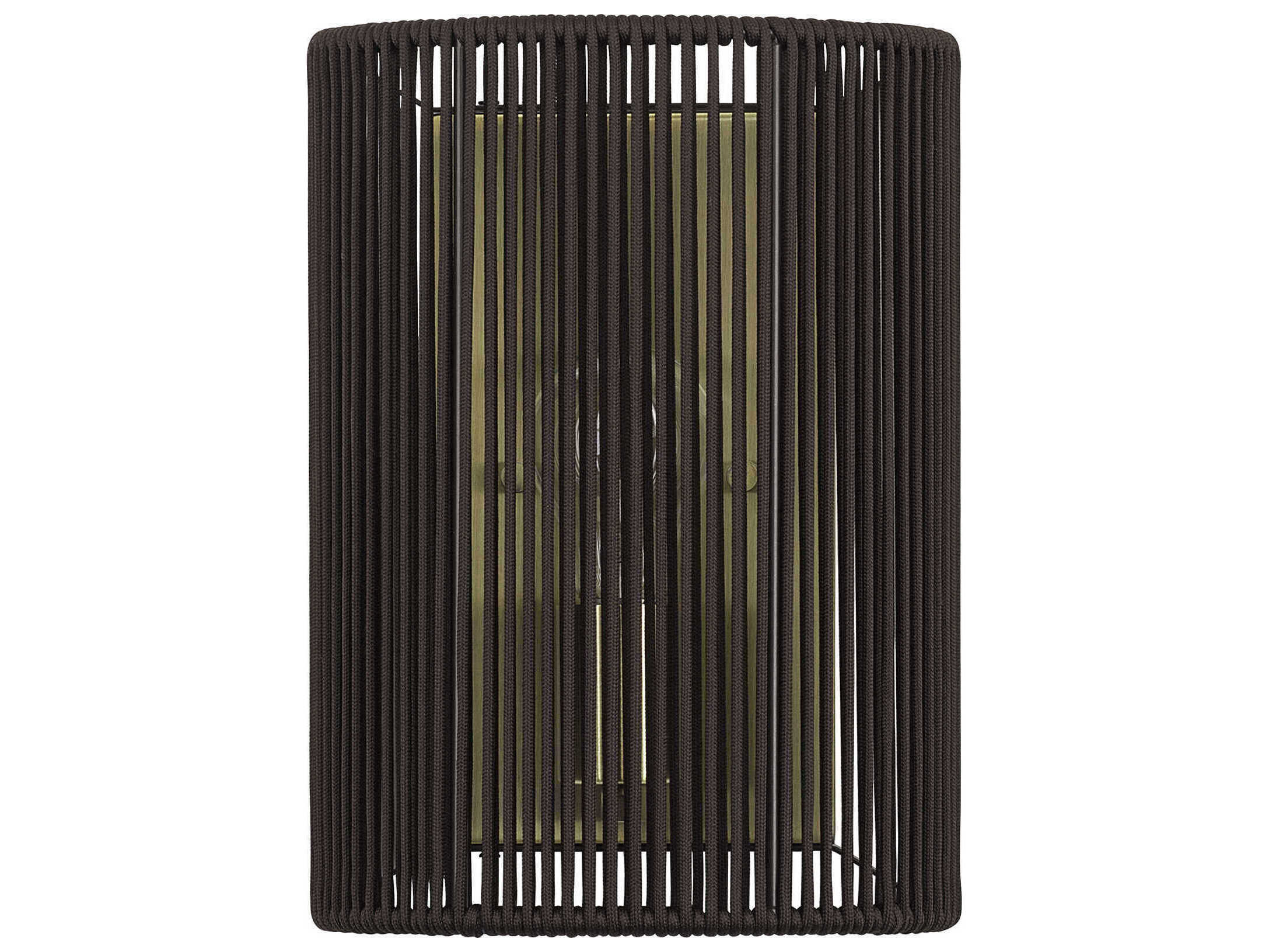 Livex Lighting Acordia 1-Light Antique Brass Wall Sconce