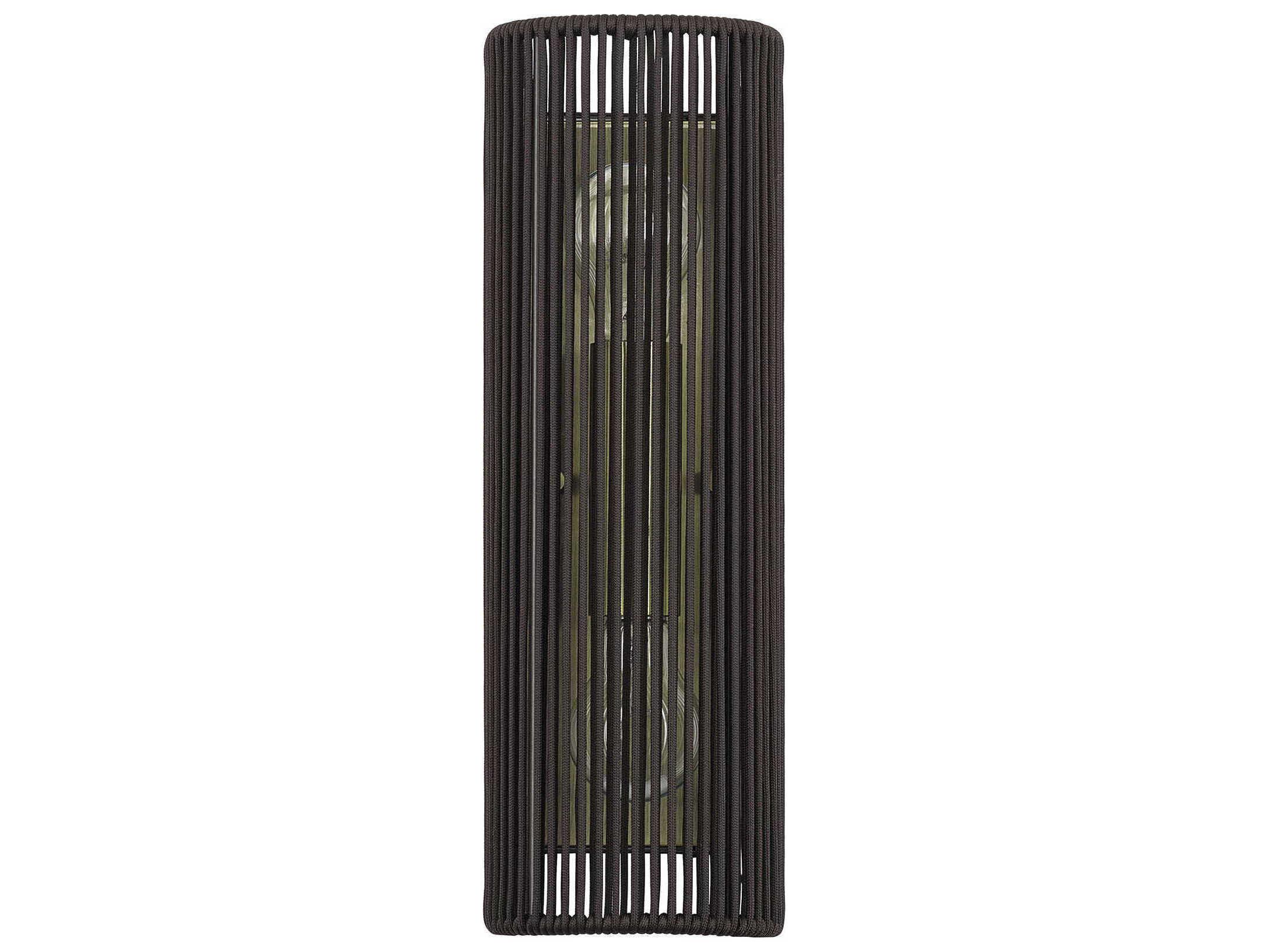 Livex Lighting Acordia 2-Light Antique Brass Wall Sconce