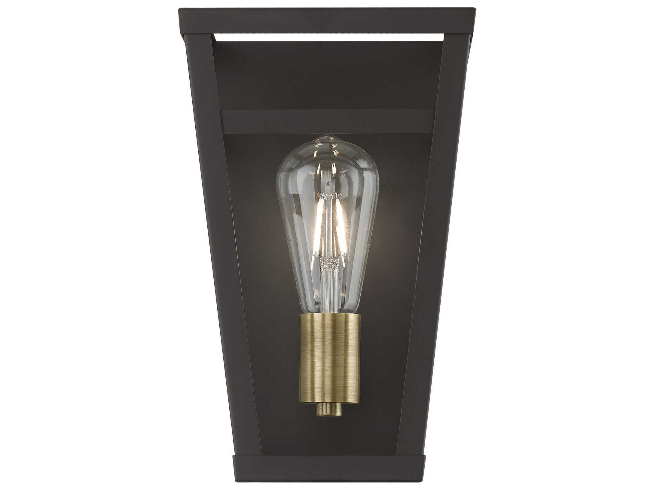 Livex Lighting Schofield 1-Light Bronze Antique Brass Wall Sconce