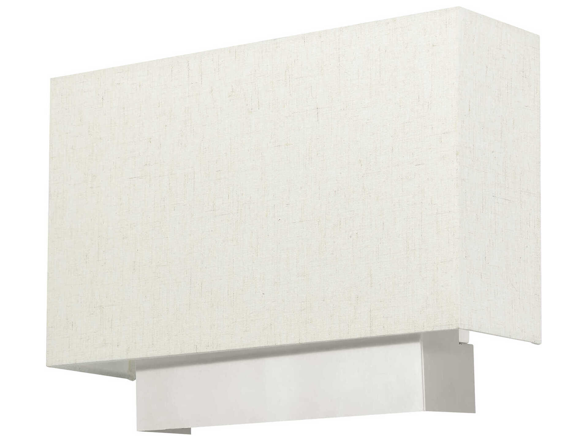 Livex Lighting Meadow 1-Light Brushed Nickel Wall Sconce