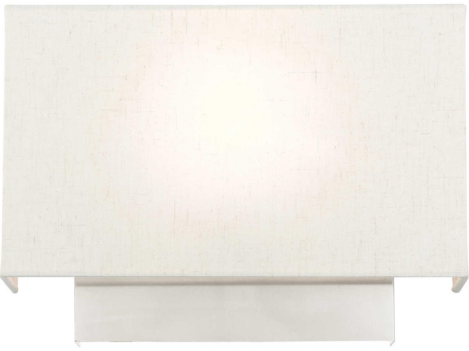 Livex Lighting Meadow 1-Light Brushed Nickel Wall Sconce