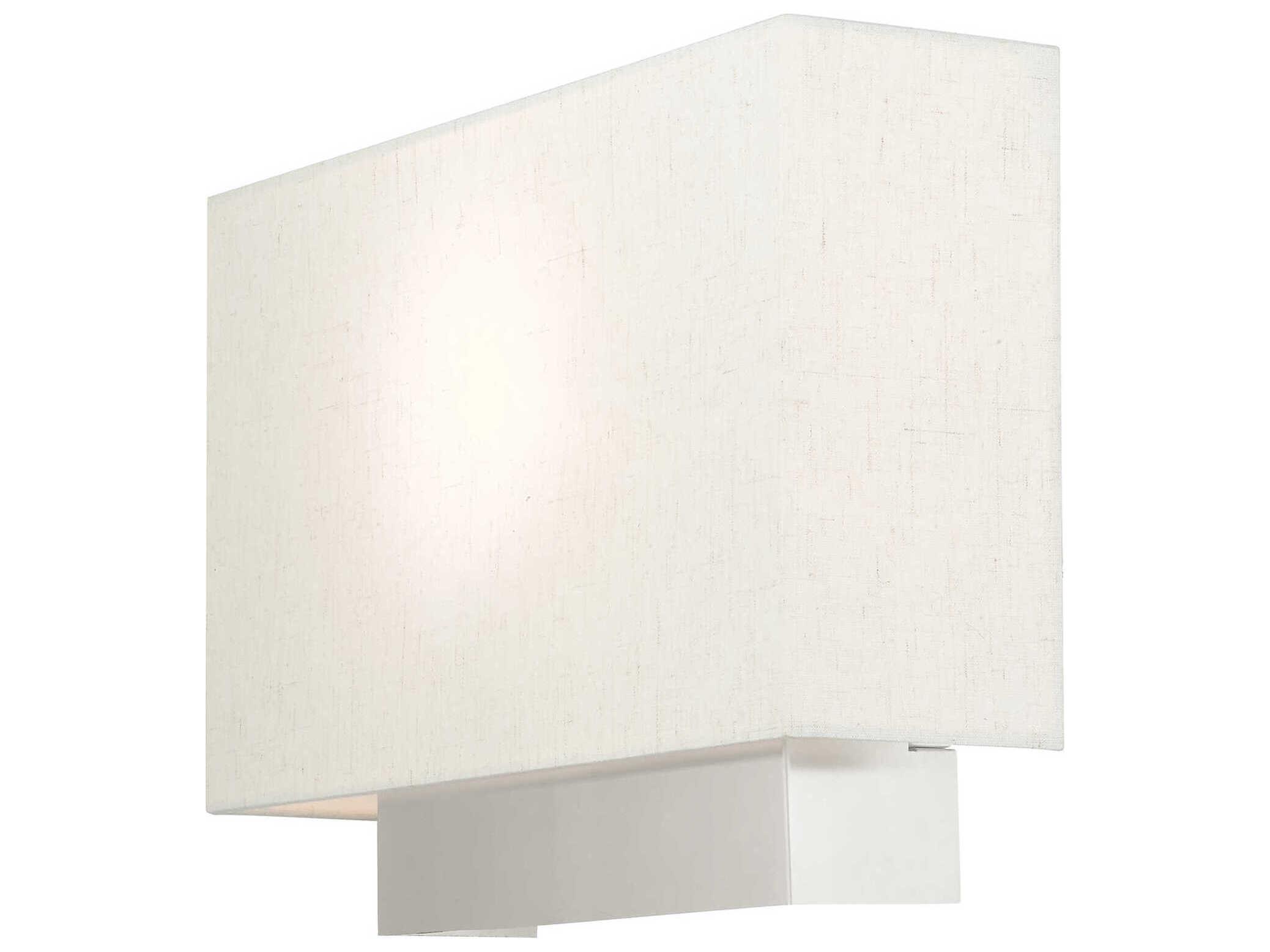 Livex Lighting Meadow 1-Light Brushed Nickel Wall Sconce