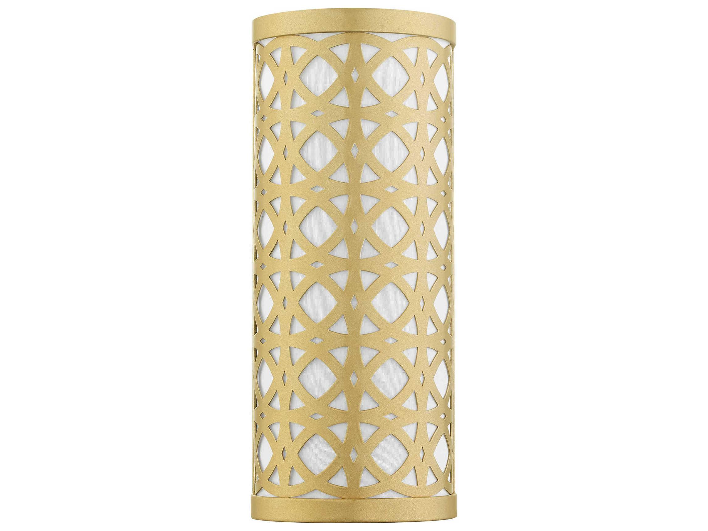 Livex Lighting Calinda 1-Light Soft Gold Wall Sconce