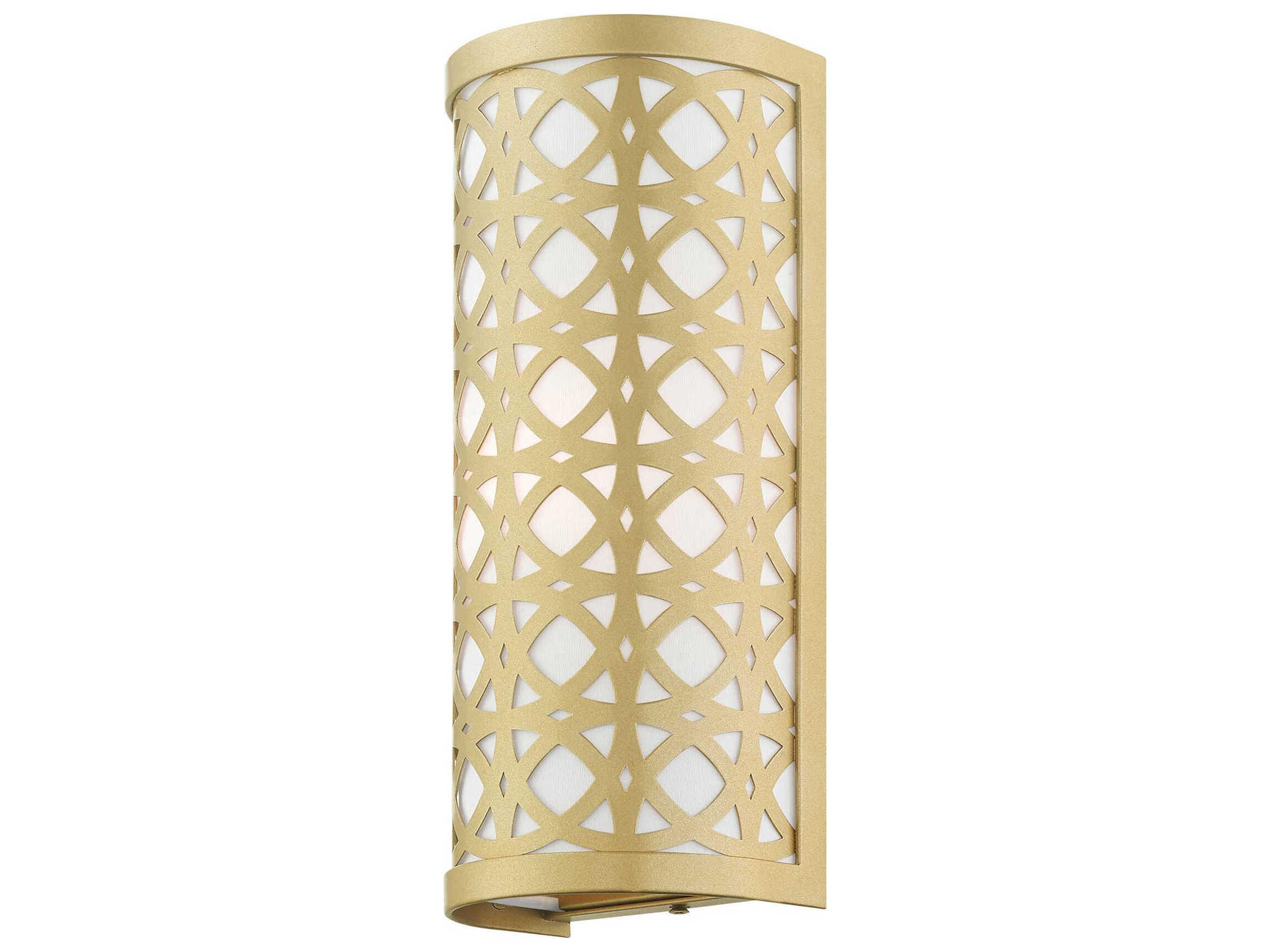 Livex Lighting Calinda 1-Light Soft Gold Wall Sconce