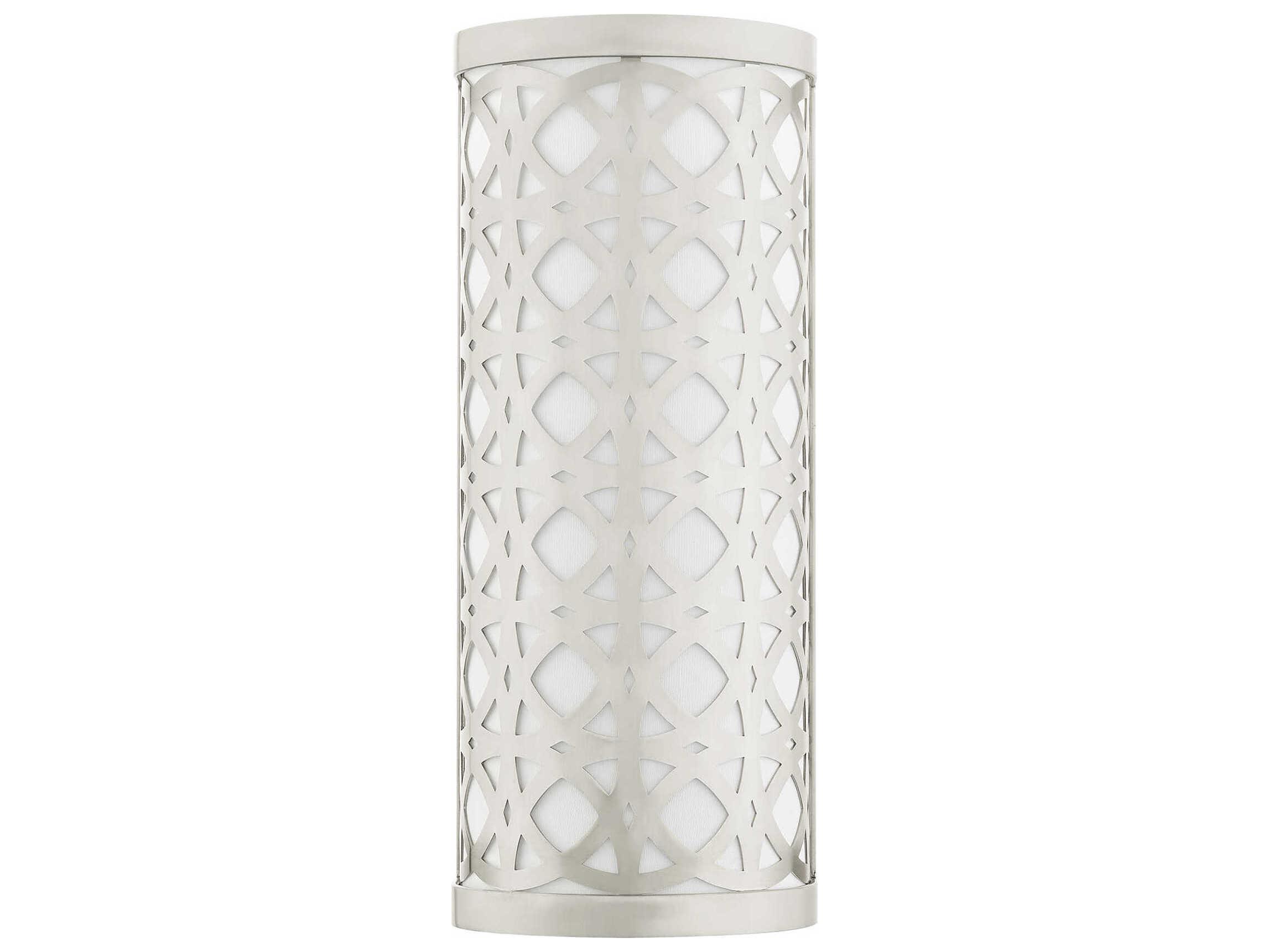 Livex Lighting Calinda 1-Light Brushed Nickel Wall Sconce
