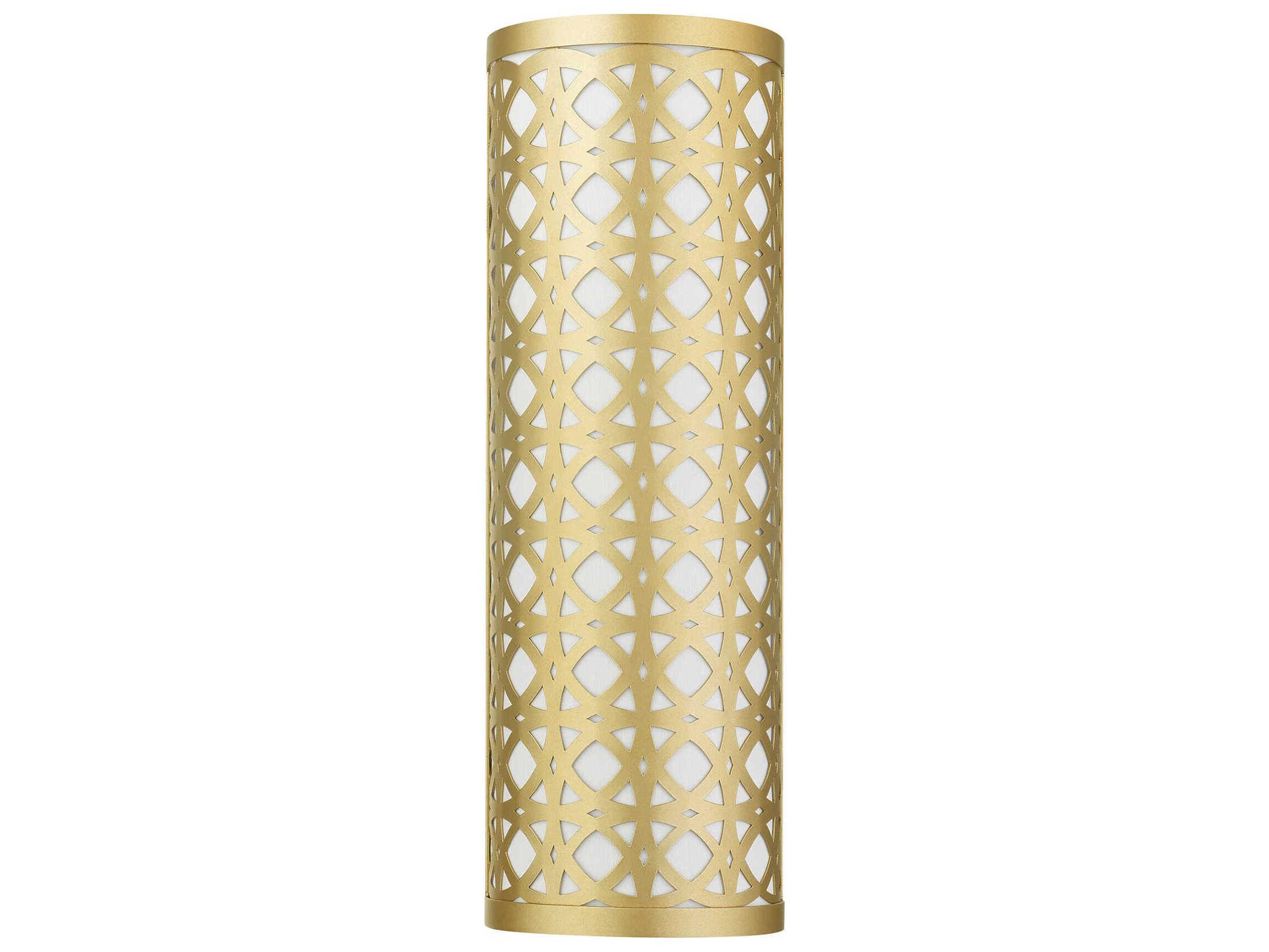 Livex Lighting Calinda 2-Light Soft Gold Wall Sconce