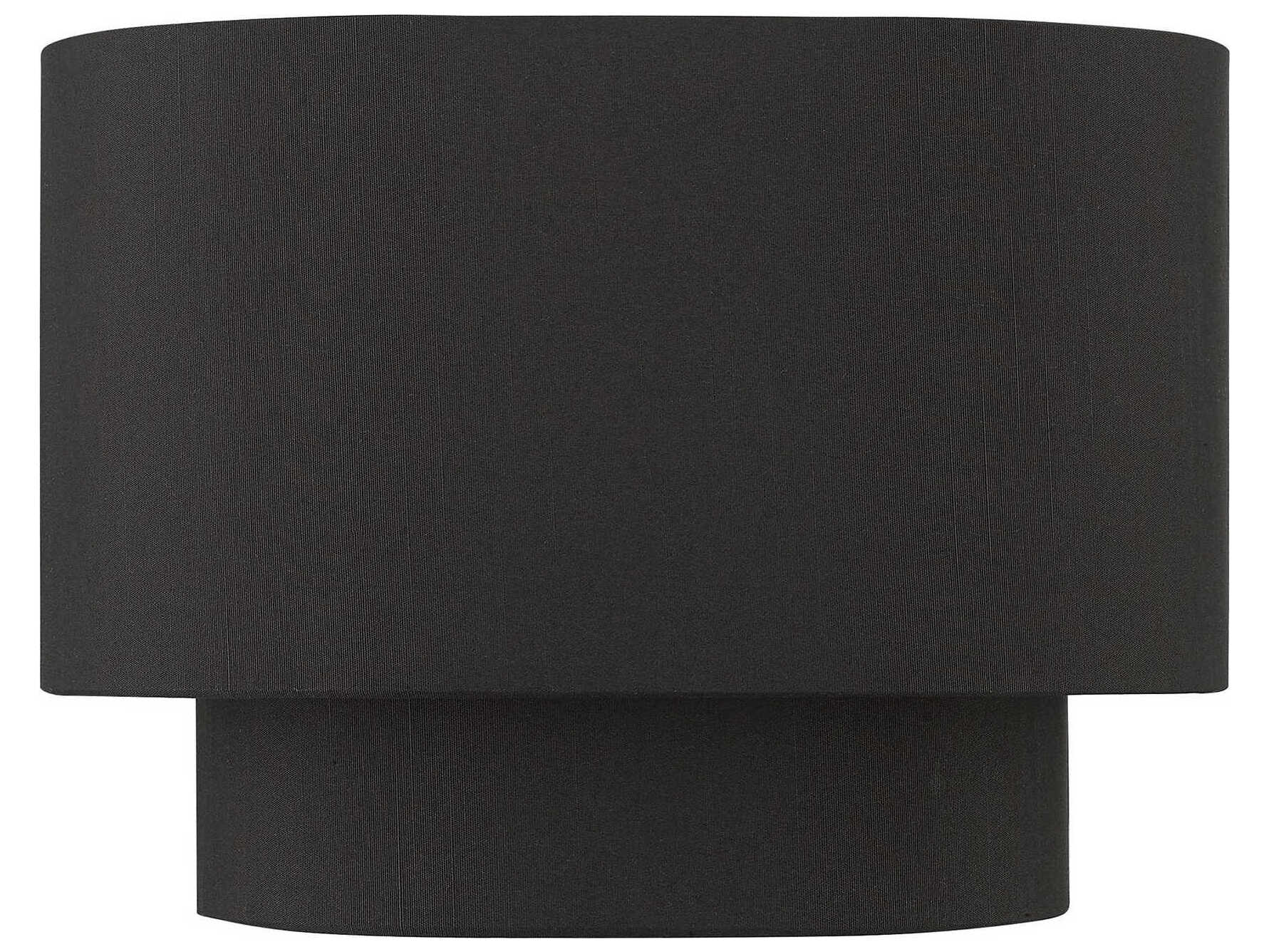 Livex Lighting Bainbridge 1-Light Black Wall Sconce