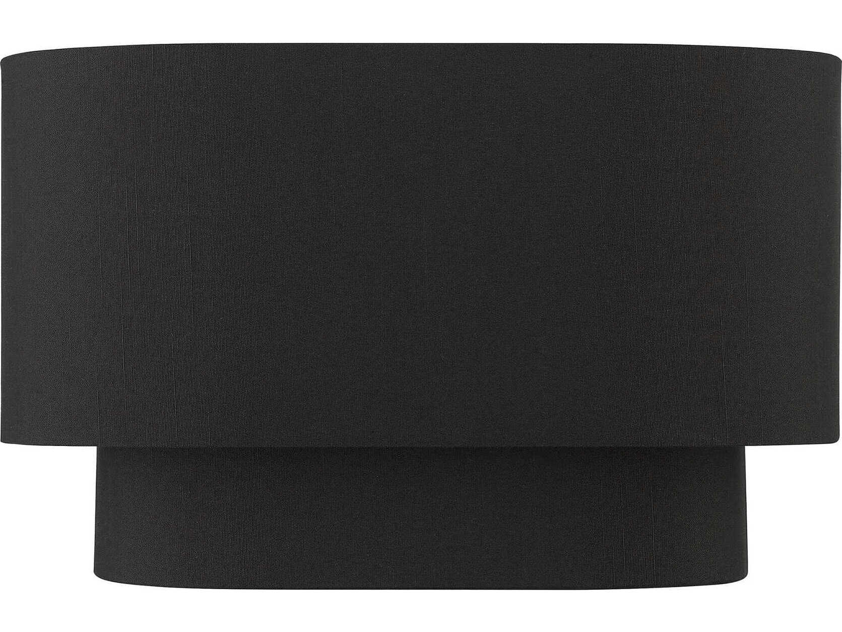 Livex Lighting Bainbridge 2-Light Black Wall Sconce