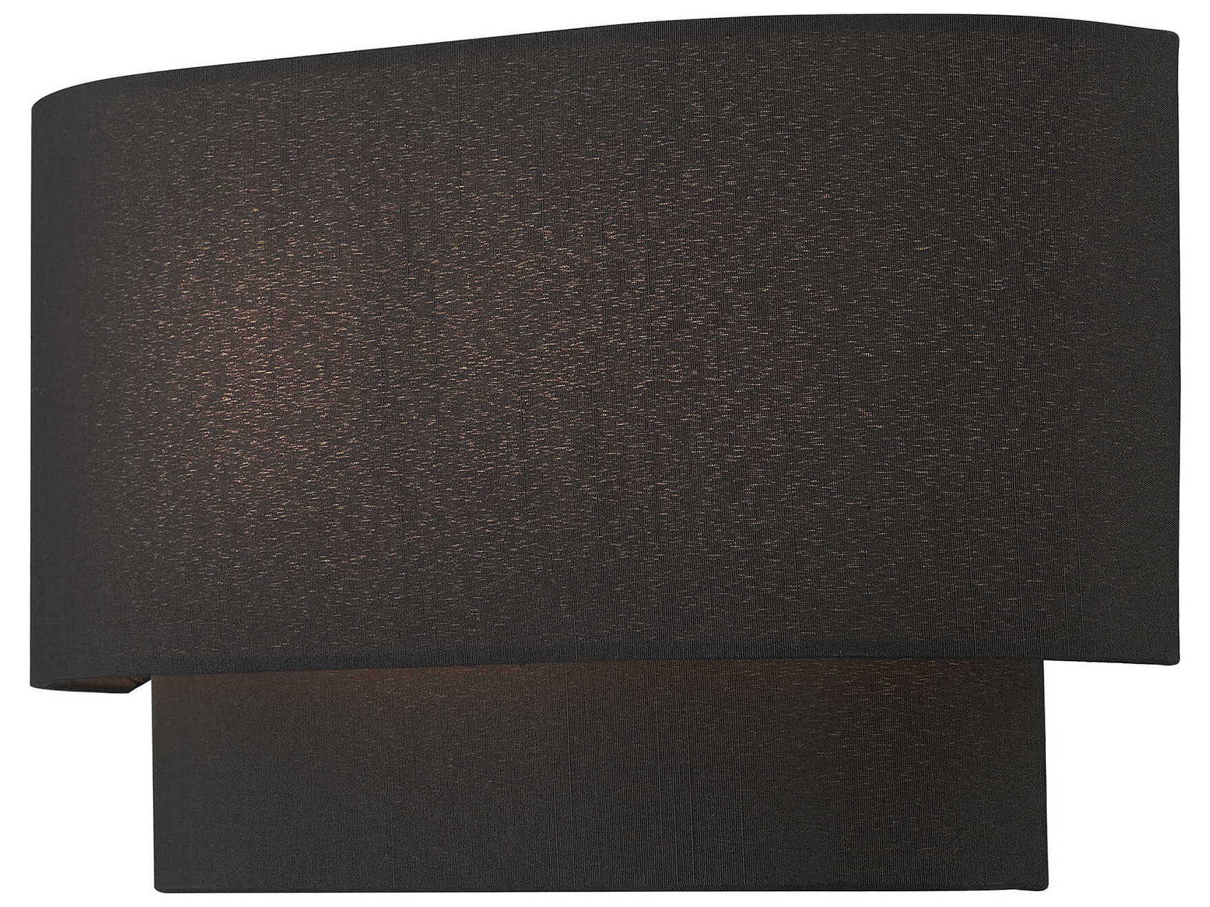 Livex Lighting Bainbridge 2-Light Black Wall Sconce