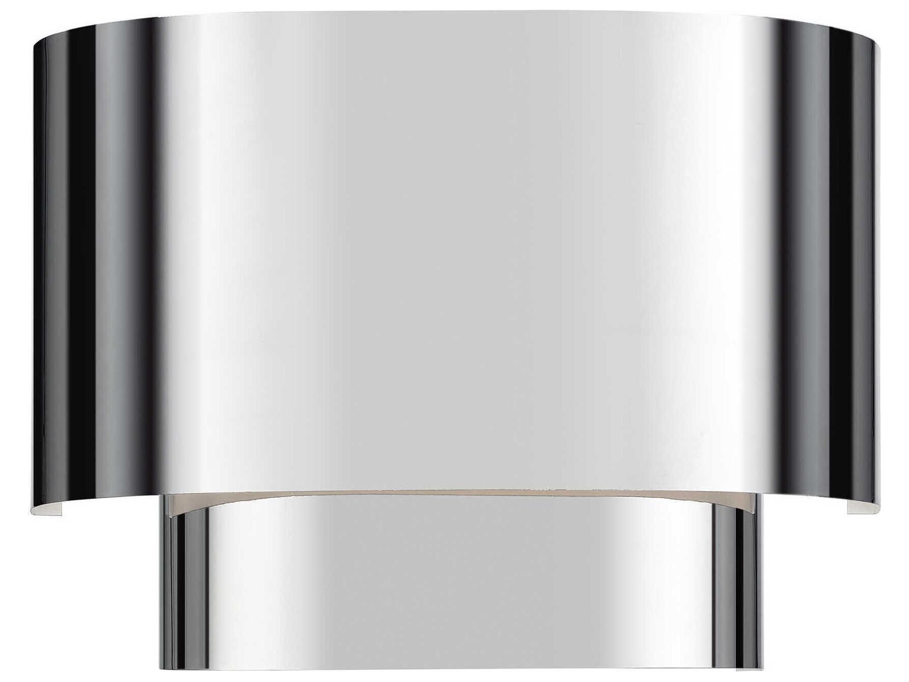 Livex Lighting Springview 1-Light Polished Chrome Wall Sconce