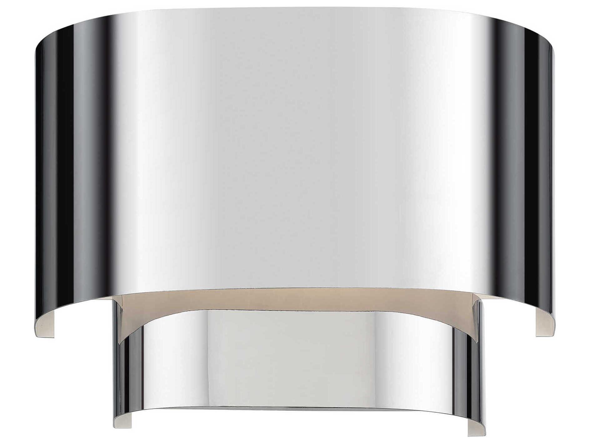 Livex Lighting Springview 1-Light Polished Chrome Wall Sconce