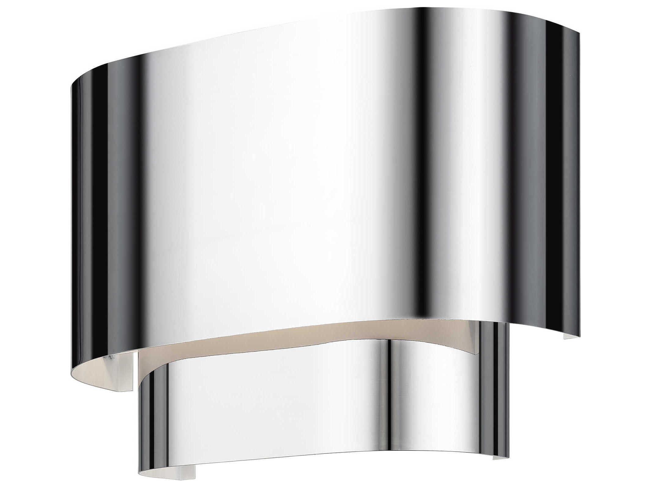 Livex Lighting Springview 1-Light Polished Chrome Wall Sconce