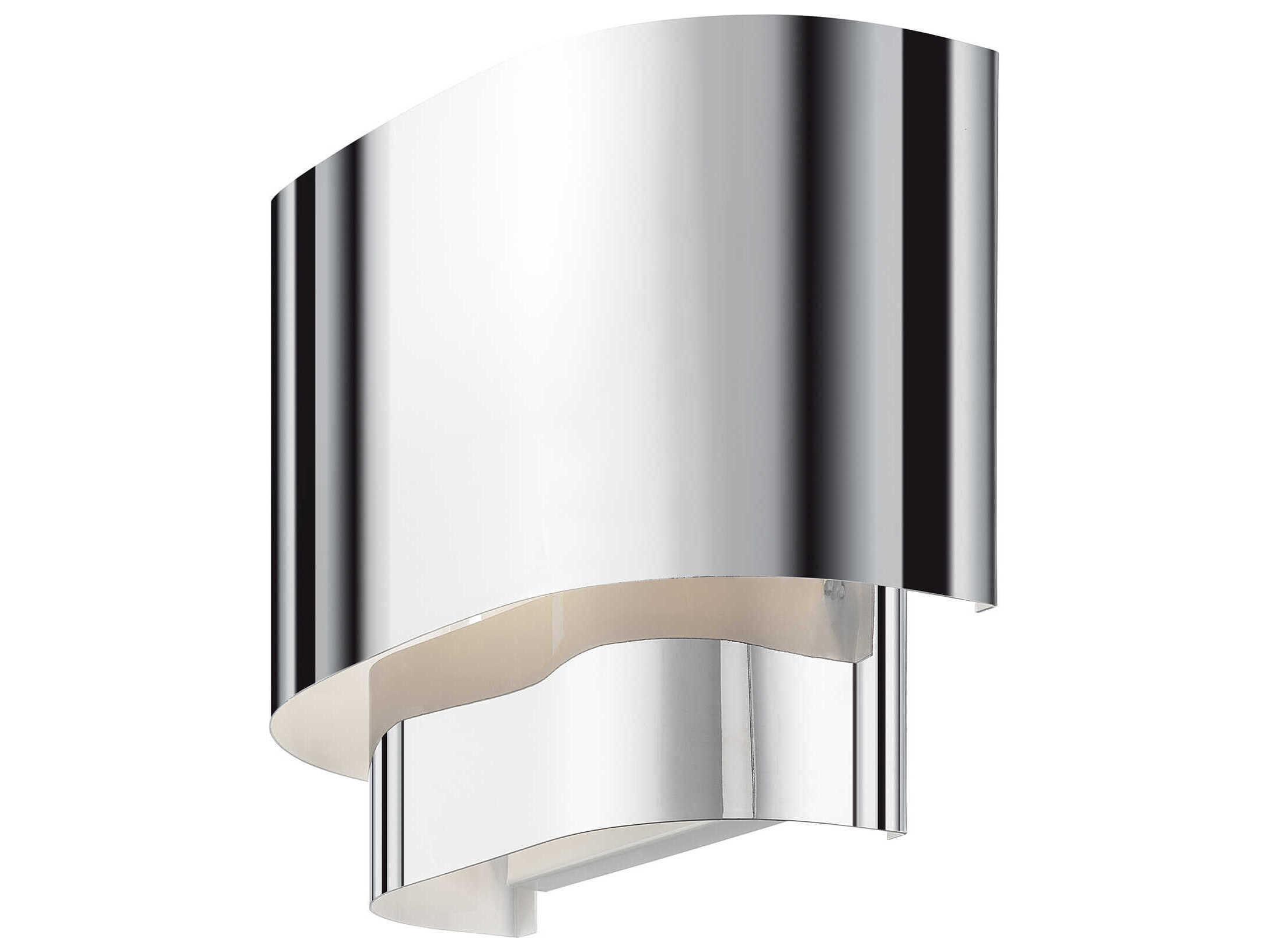 Livex Lighting Springview 1-Light Polished Chrome Wall Sconce