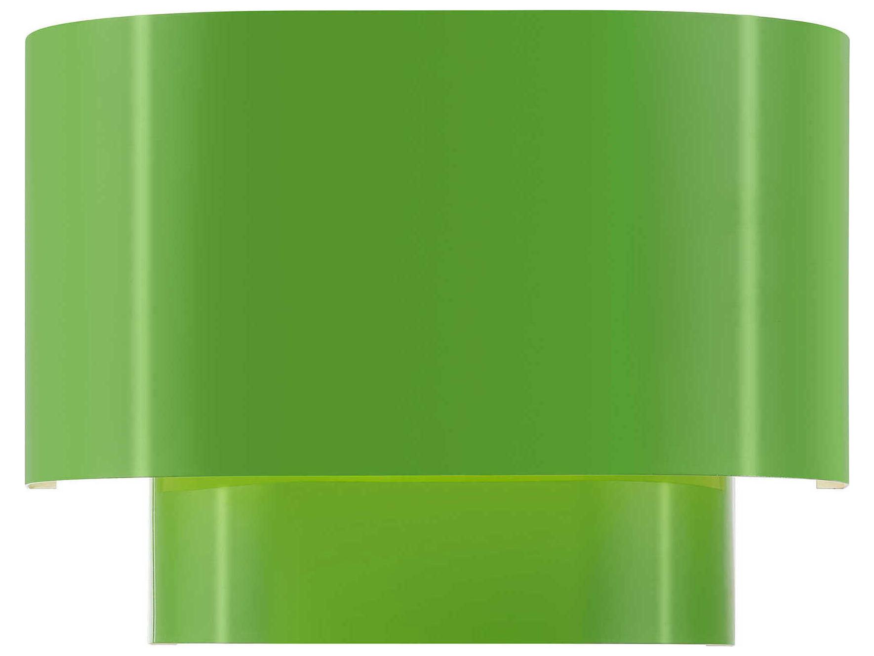 Livex Lighting Springview 1-Light Shiny Apple Green Wall Sconce