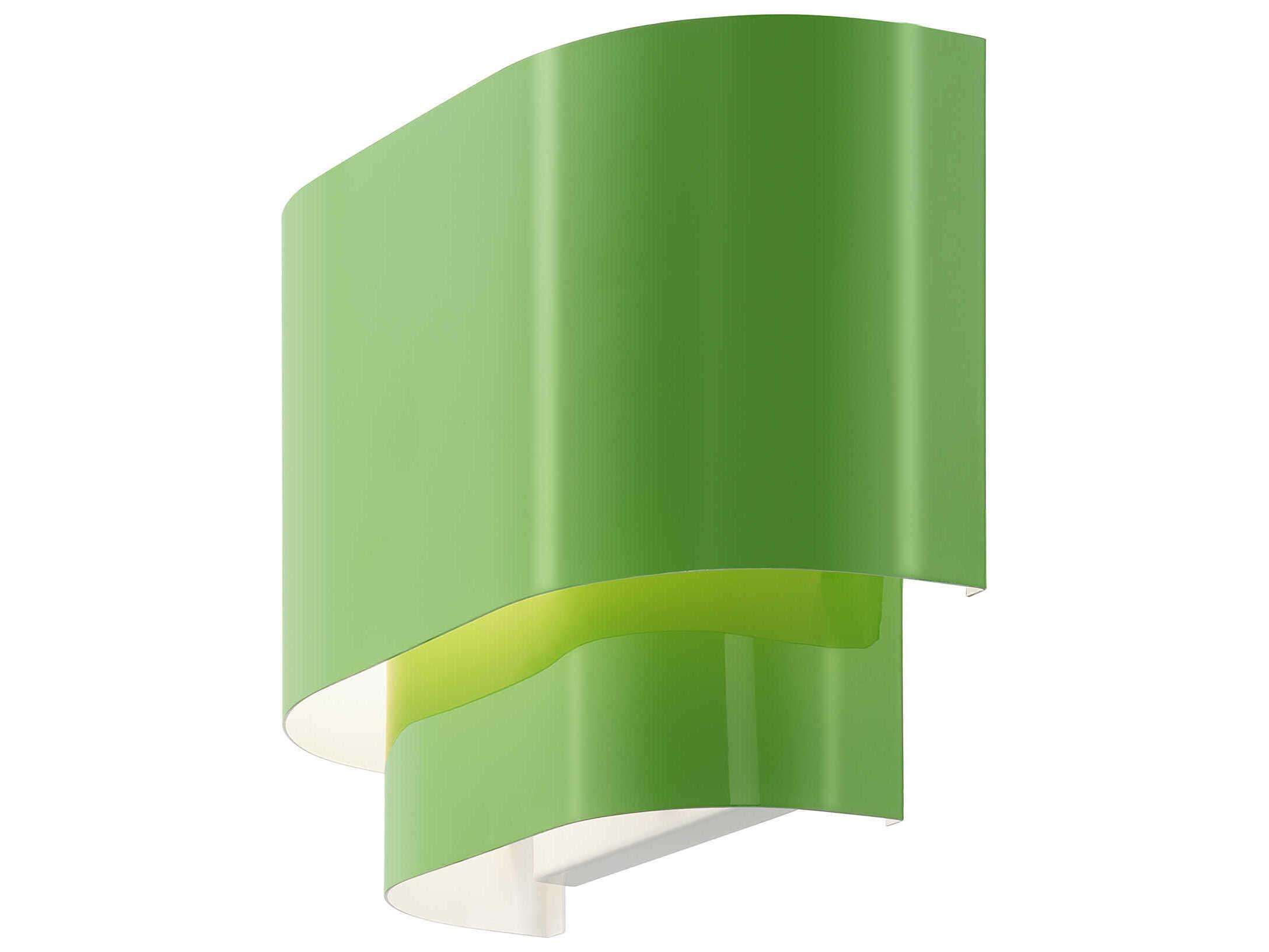 Livex Lighting Springview 1-Light Shiny Apple Green Wall Sconce
