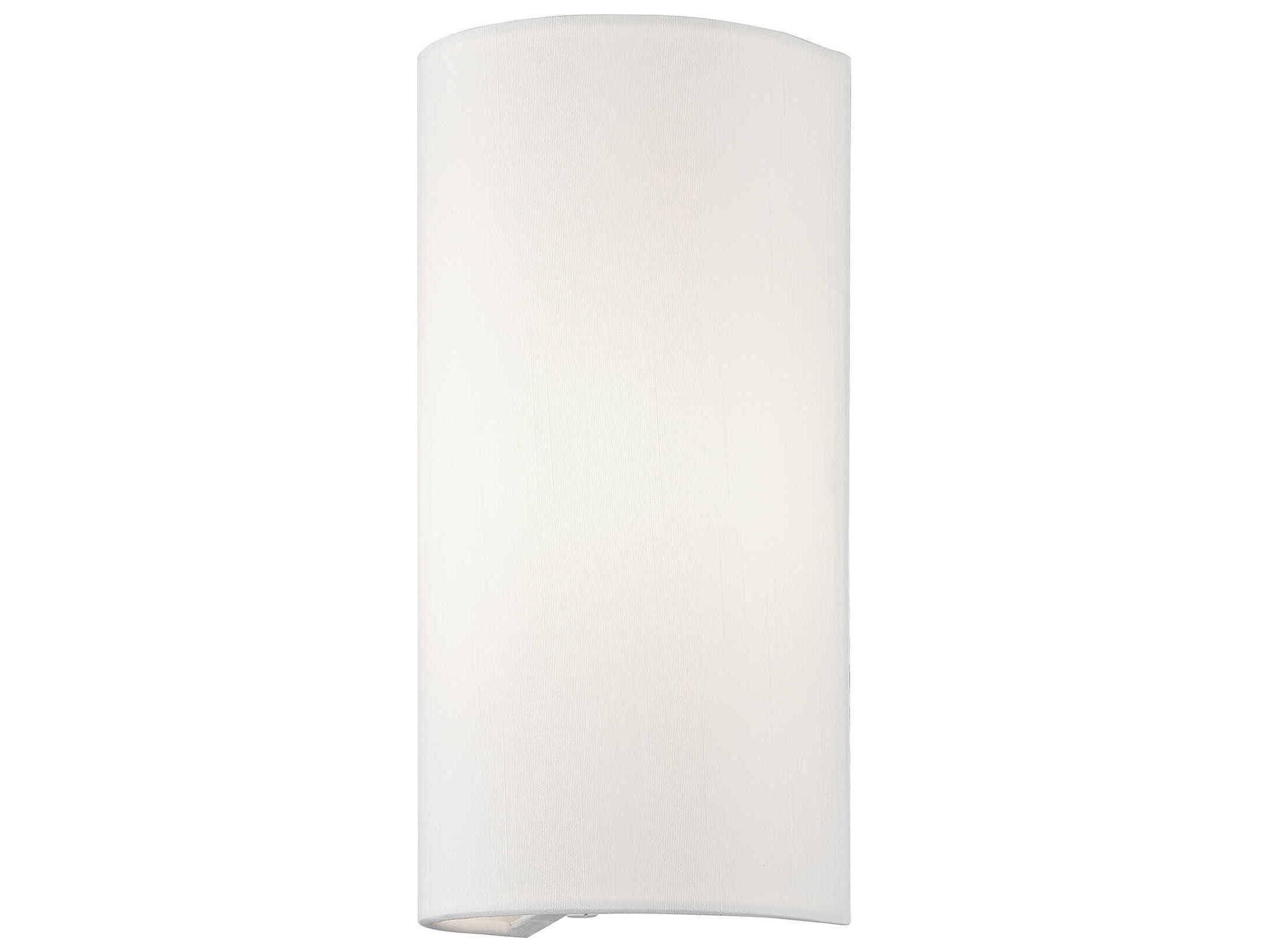 Livex Lighting Manorwood 1-Light White Wall Sconce