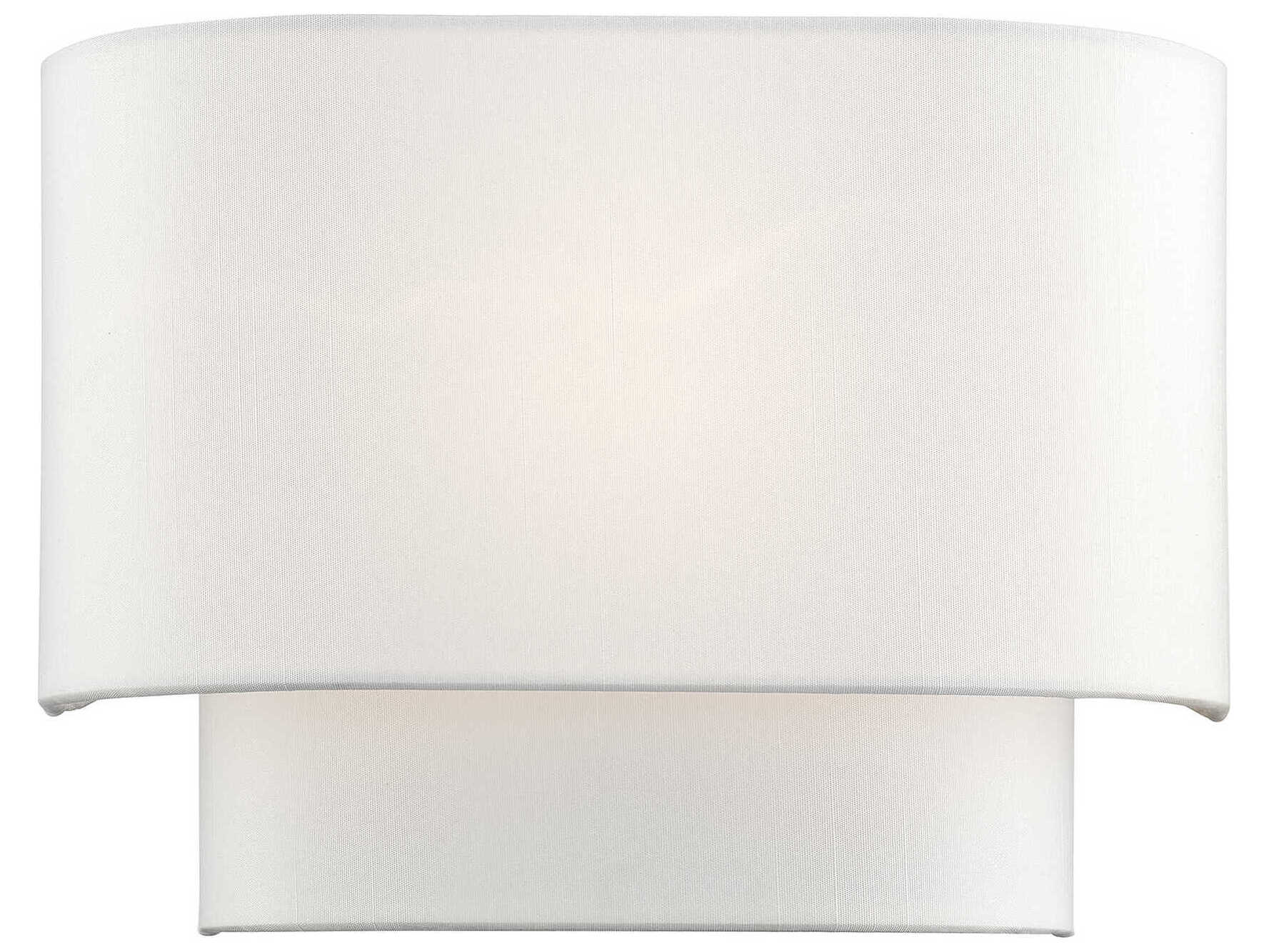 Livex Lighting Manorwood 1-Light White Wall Sconce