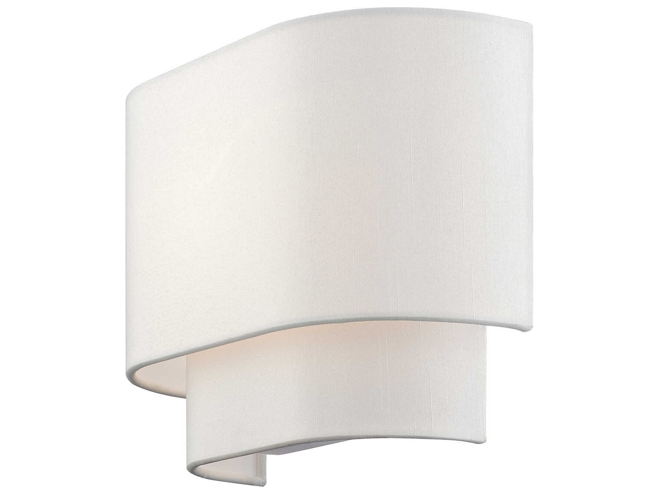 Livex Lighting Manorwood 1-Light White Wall Sconce