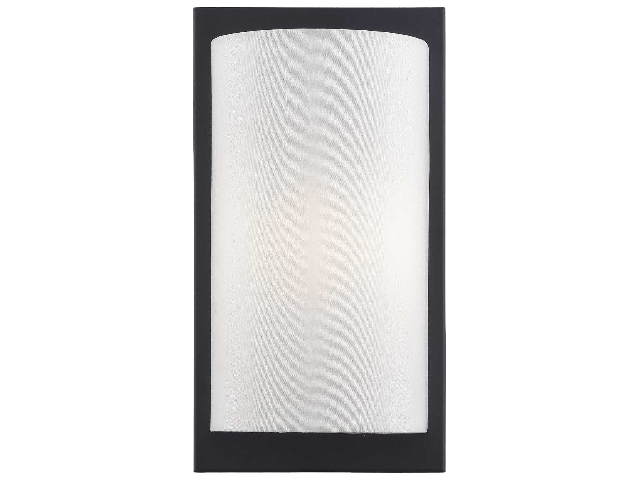 Livex Lighting Brenton 1-Light Black Wall Sconce