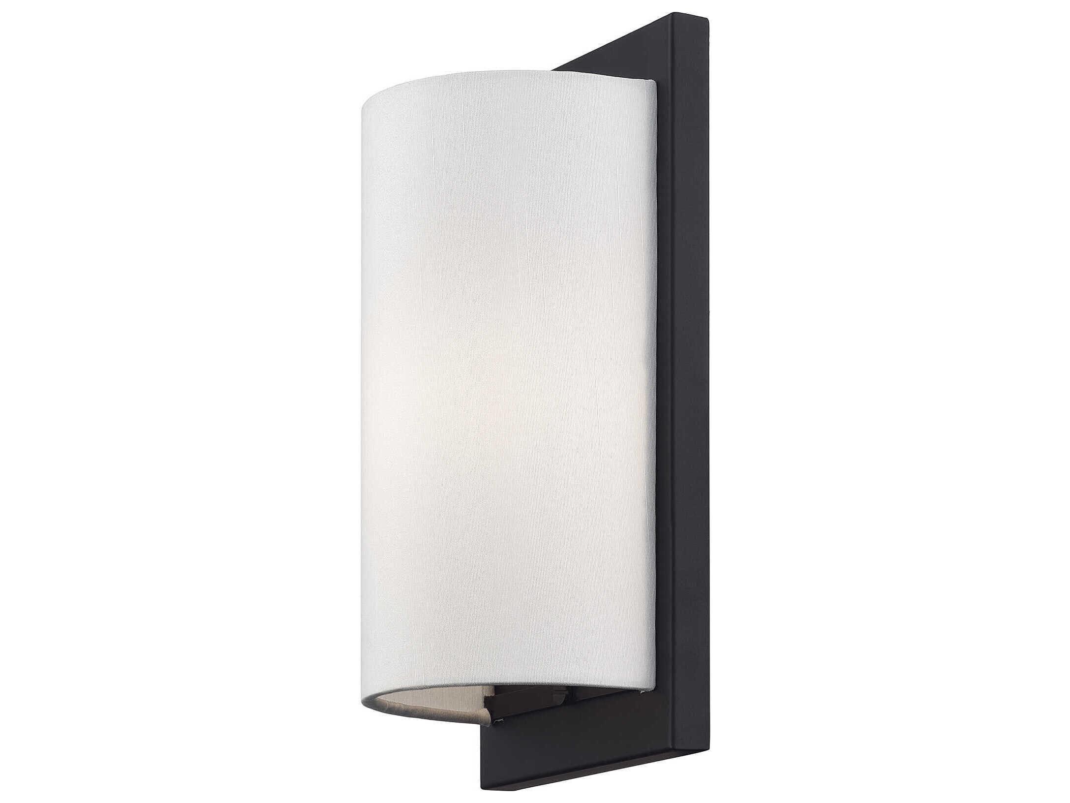 Livex Lighting Brenton 1-Light Black Wall Sconce