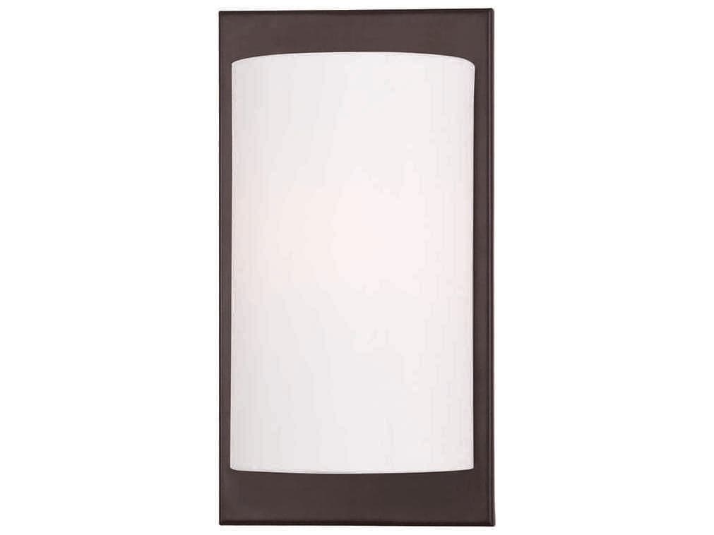 Livex Lighting Meridian 1-Light Bronze Wall Sconce