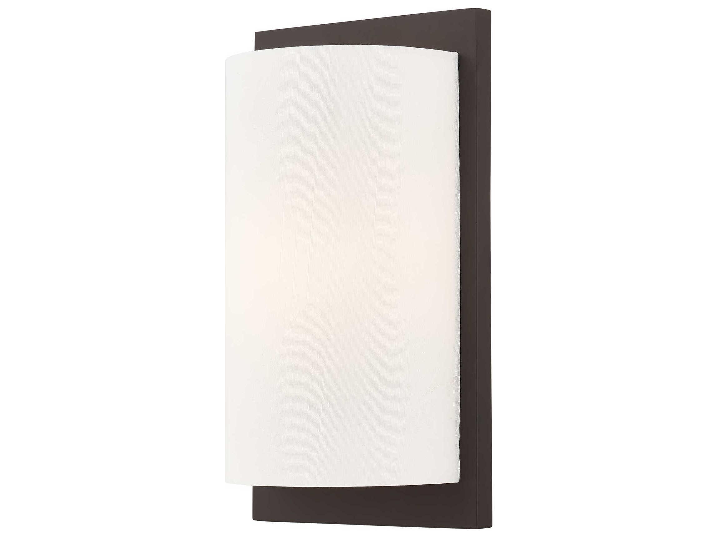 Livex Lighting Meridian 1-Light Bronze Wall Sconce