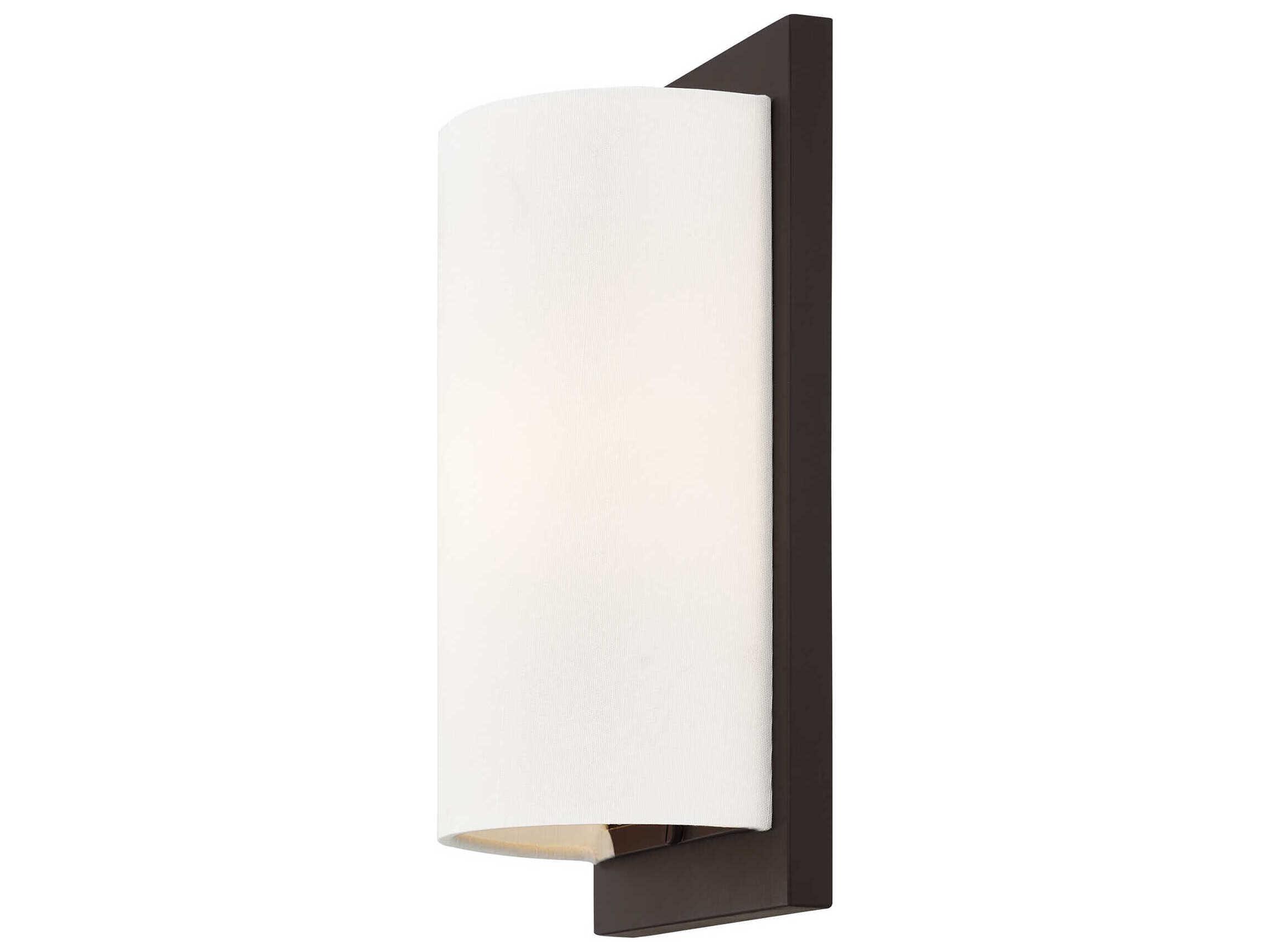Livex Lighting Meridian 1-Light Bronze Wall Sconce