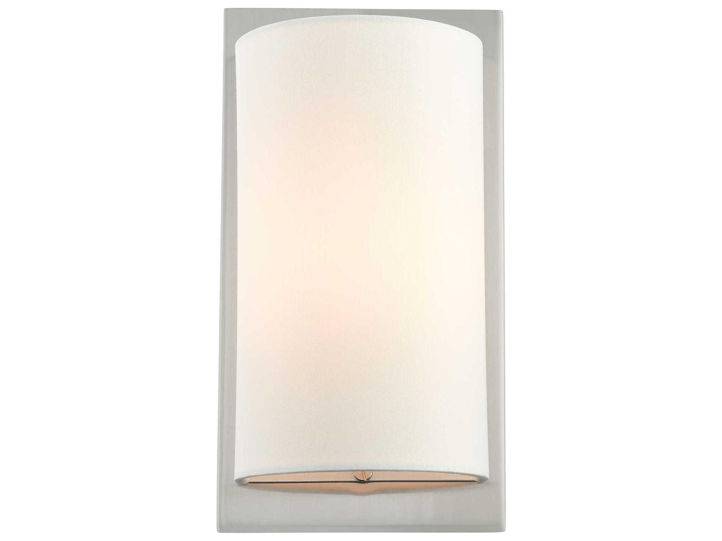 Livex Lighting Meridian 1-Light Brushed Nickel Wall Sconce