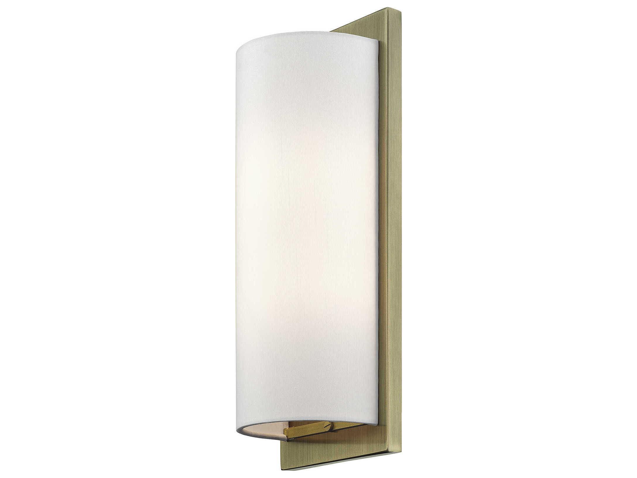 Livex Lighting Brenton 2-Light Antique Brass Wall Sconce