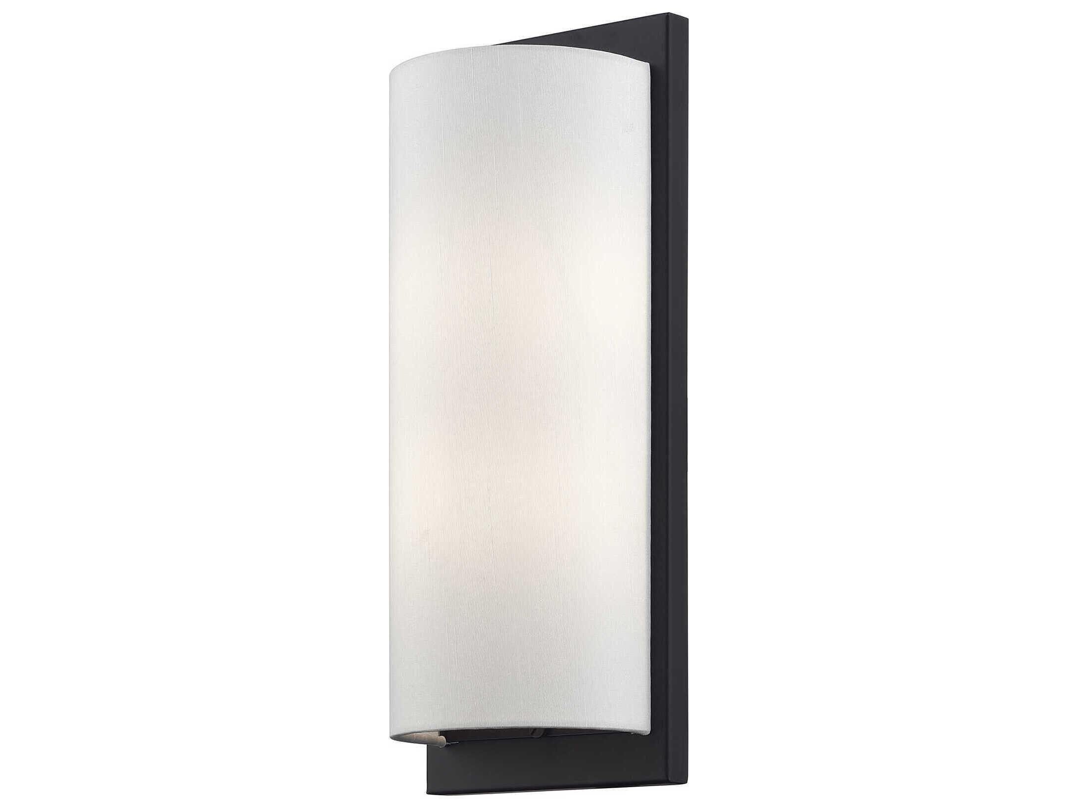 Livex Lighting Brenton 2-Light Black Wall Sconce