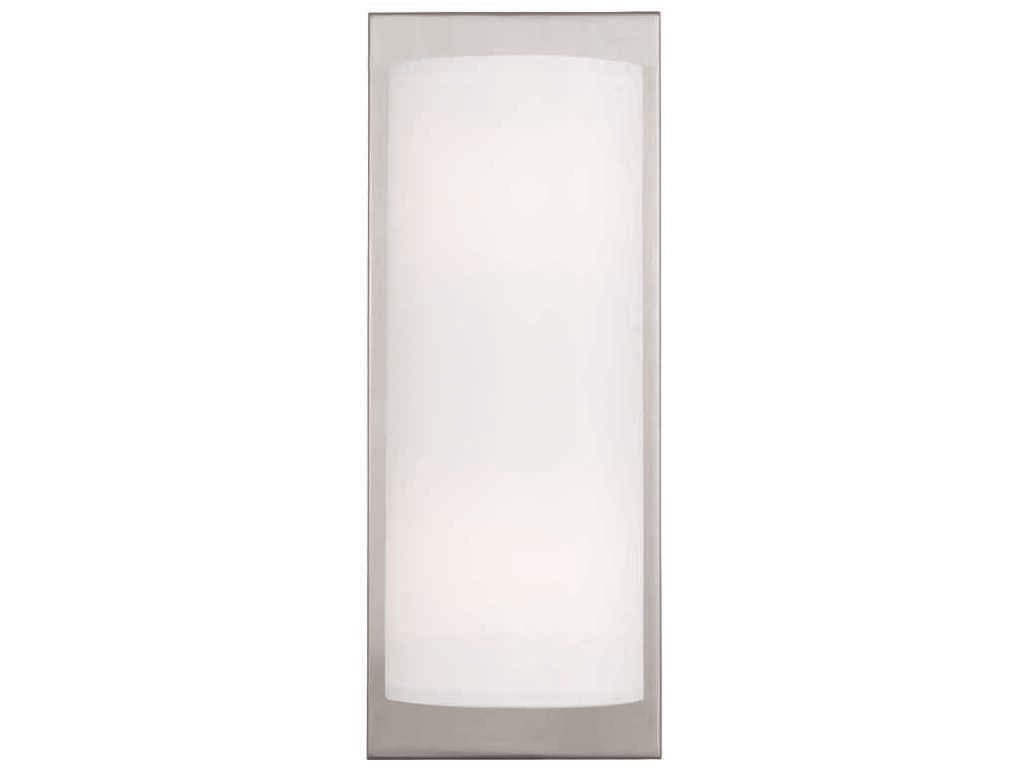 Livex Lighting Meridian 2-Light Brushed Nickel Wall Sconce