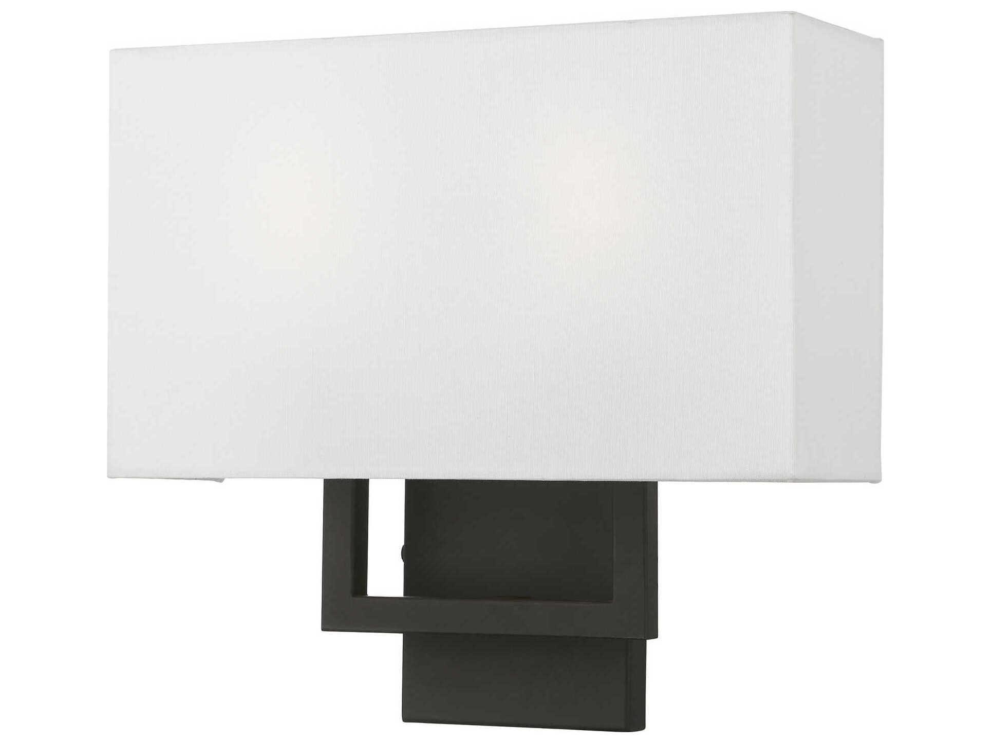 Livex Lighting Pierson 2-Light Black Wall Sconce