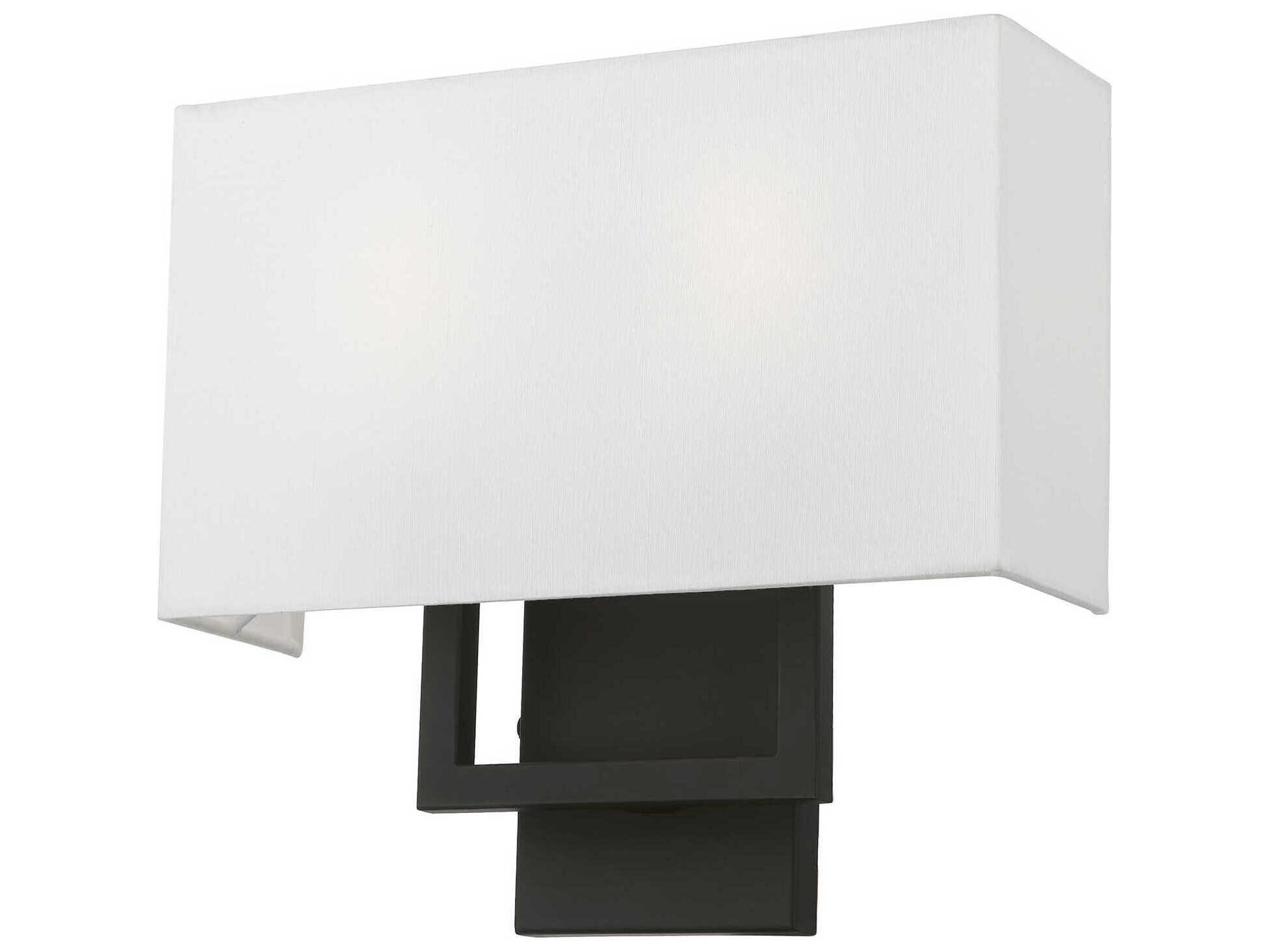 Livex Lighting Pierson 2-Light Black Wall Sconce