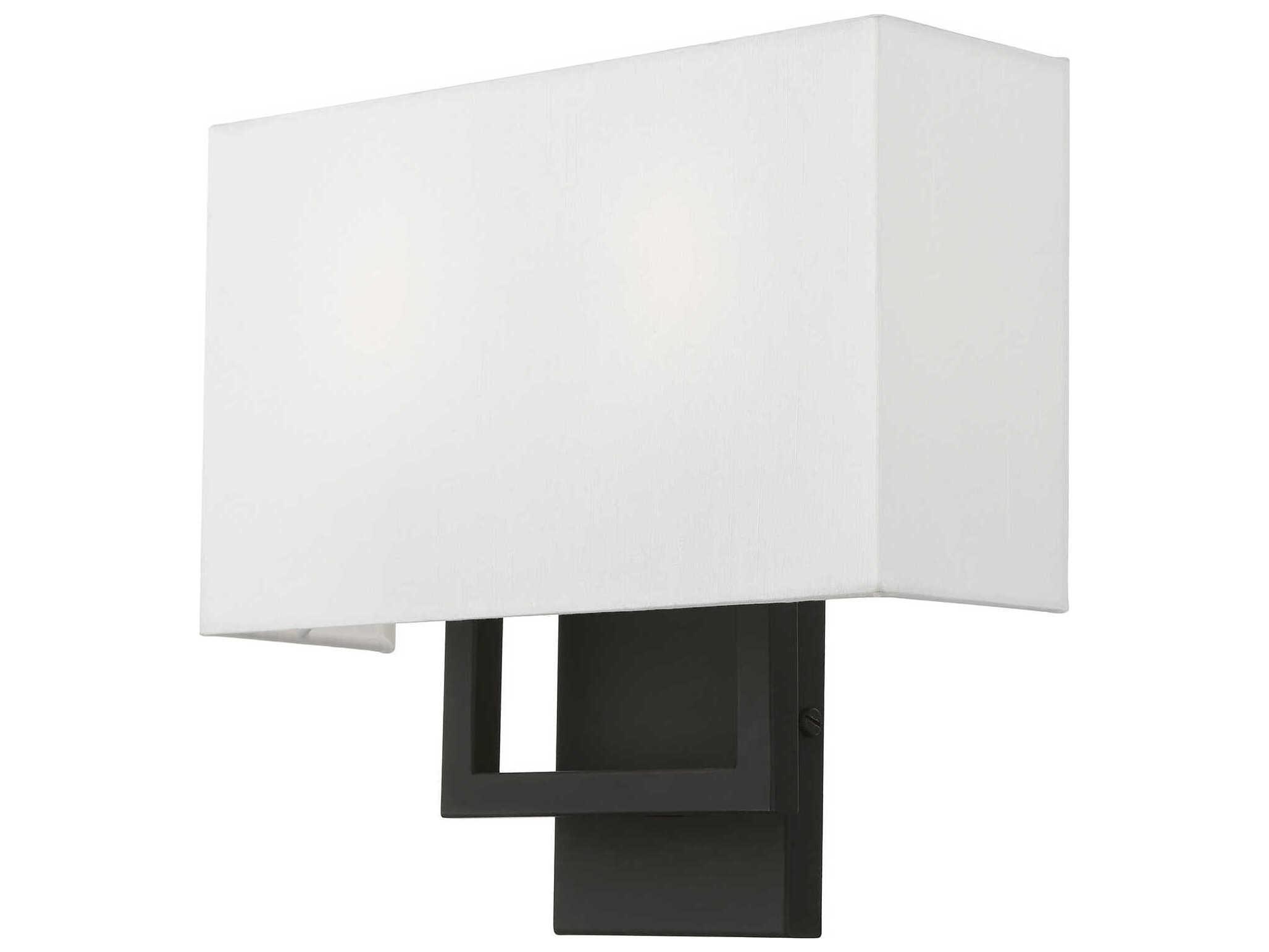 Livex Lighting Pierson 2-Light Black Wall Sconce