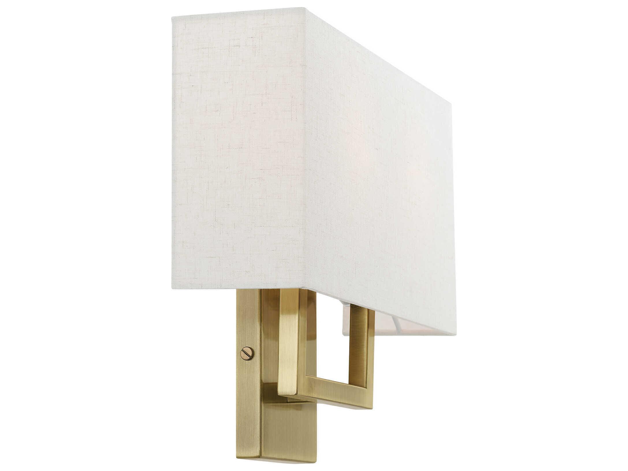 Livex Lighting Pierson 2-Light Antique Brass Wall Sconce