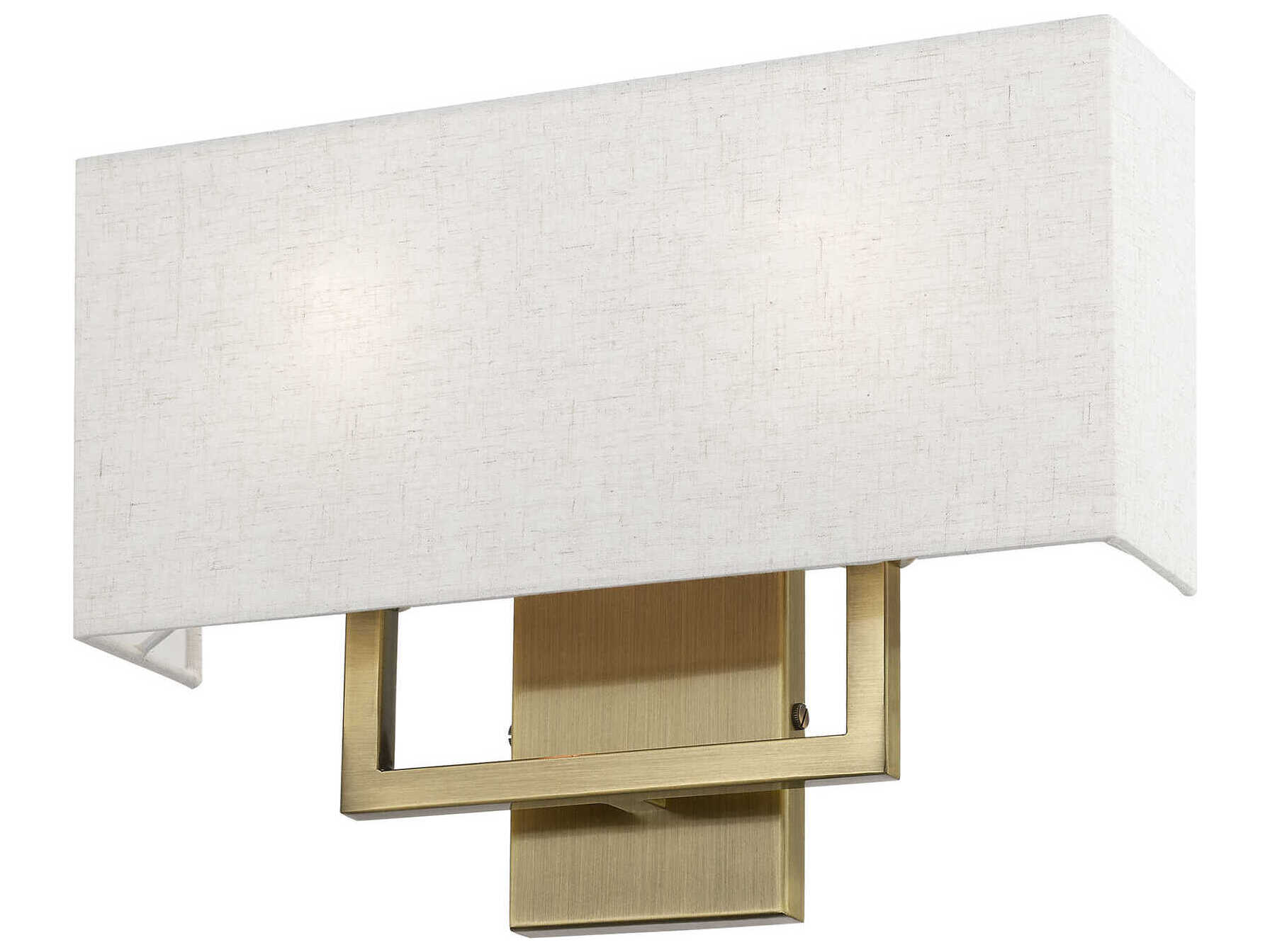 Livex Lighting Pierson 2-Light Antique Brass Wall Sconce