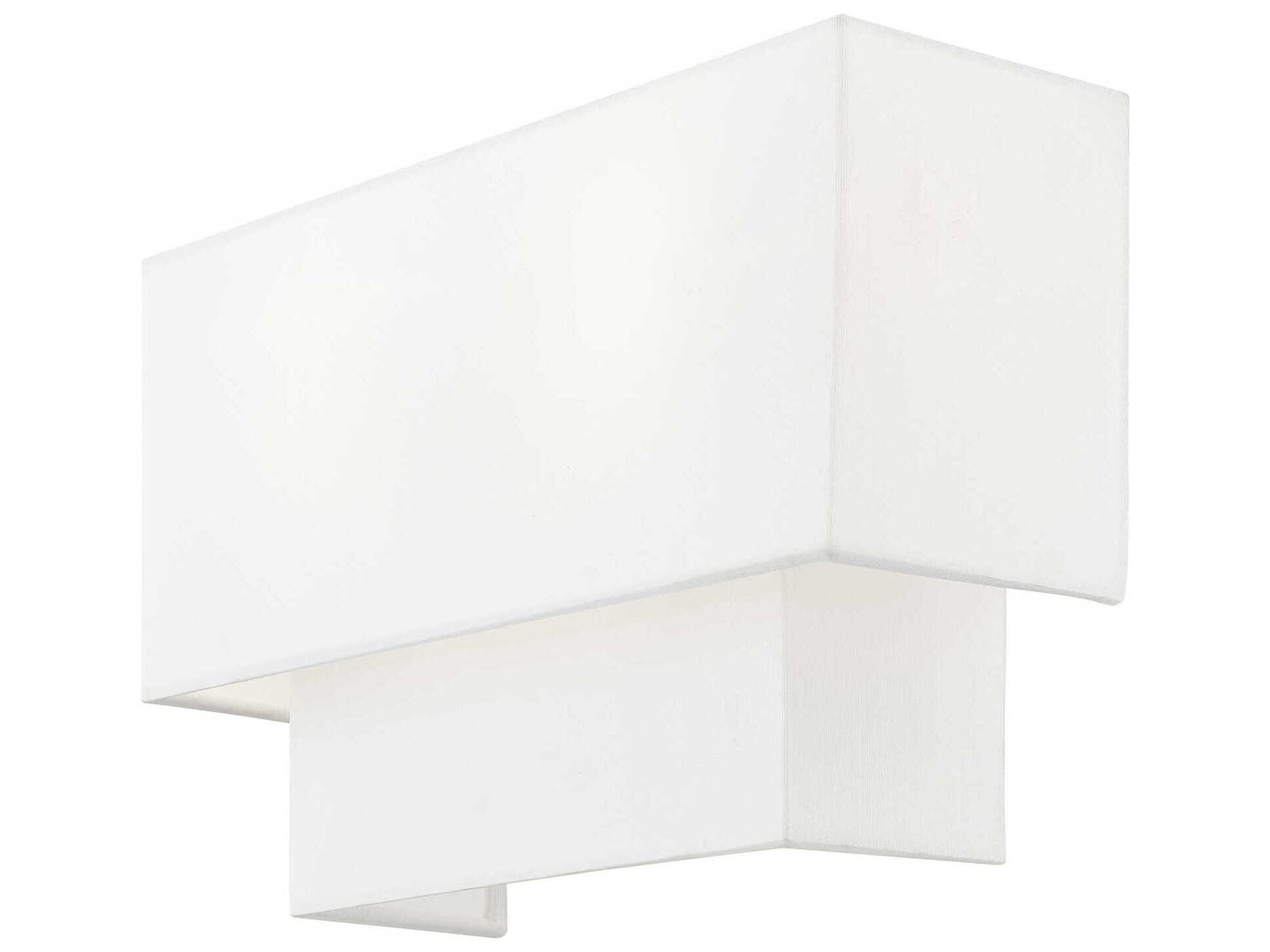 Livex Lighting Meridian 2-Light Brushed Nickel Wall Sconce