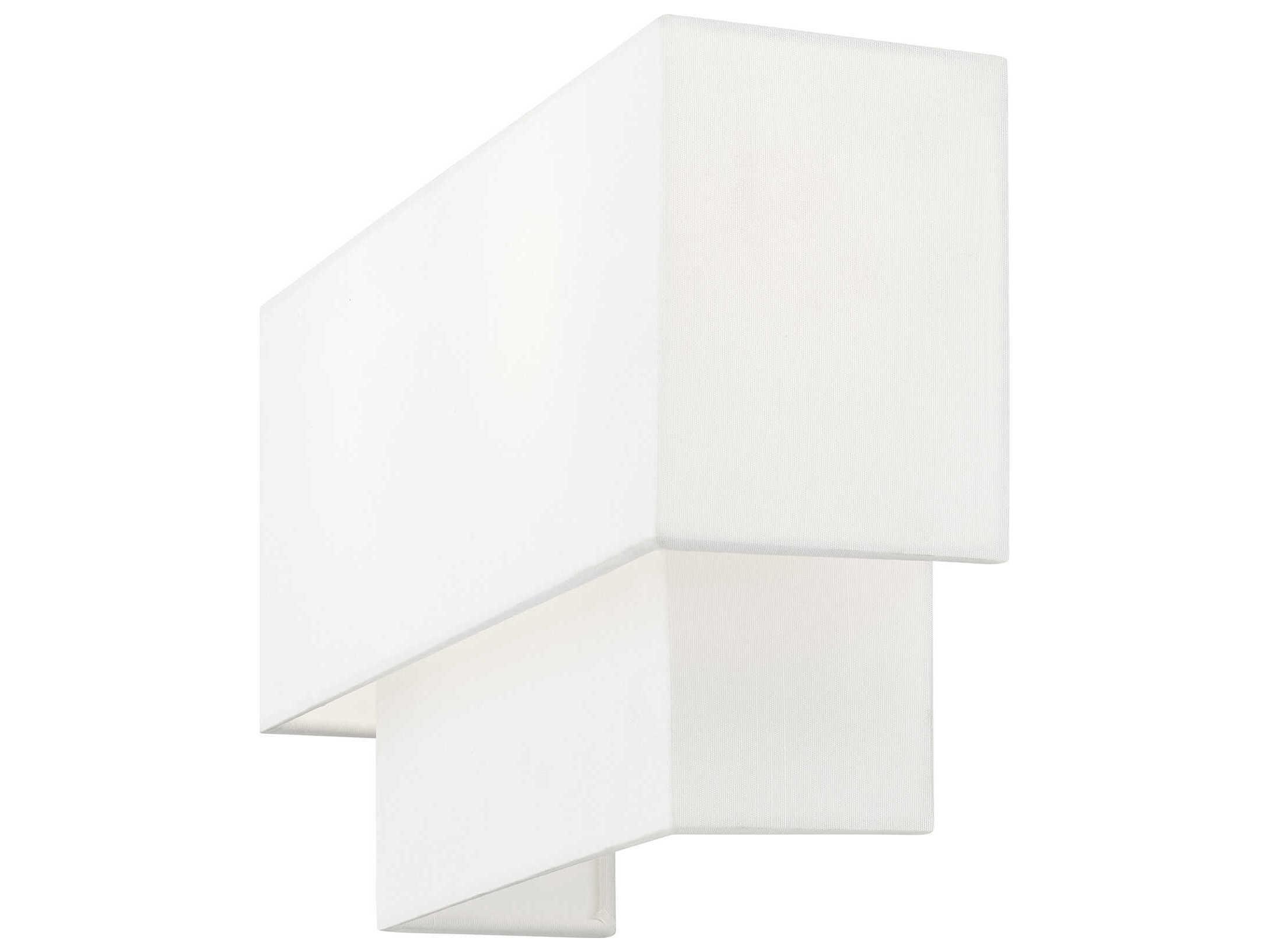 Livex Lighting Meridian 2-Light Brushed Nickel Wall Sconce