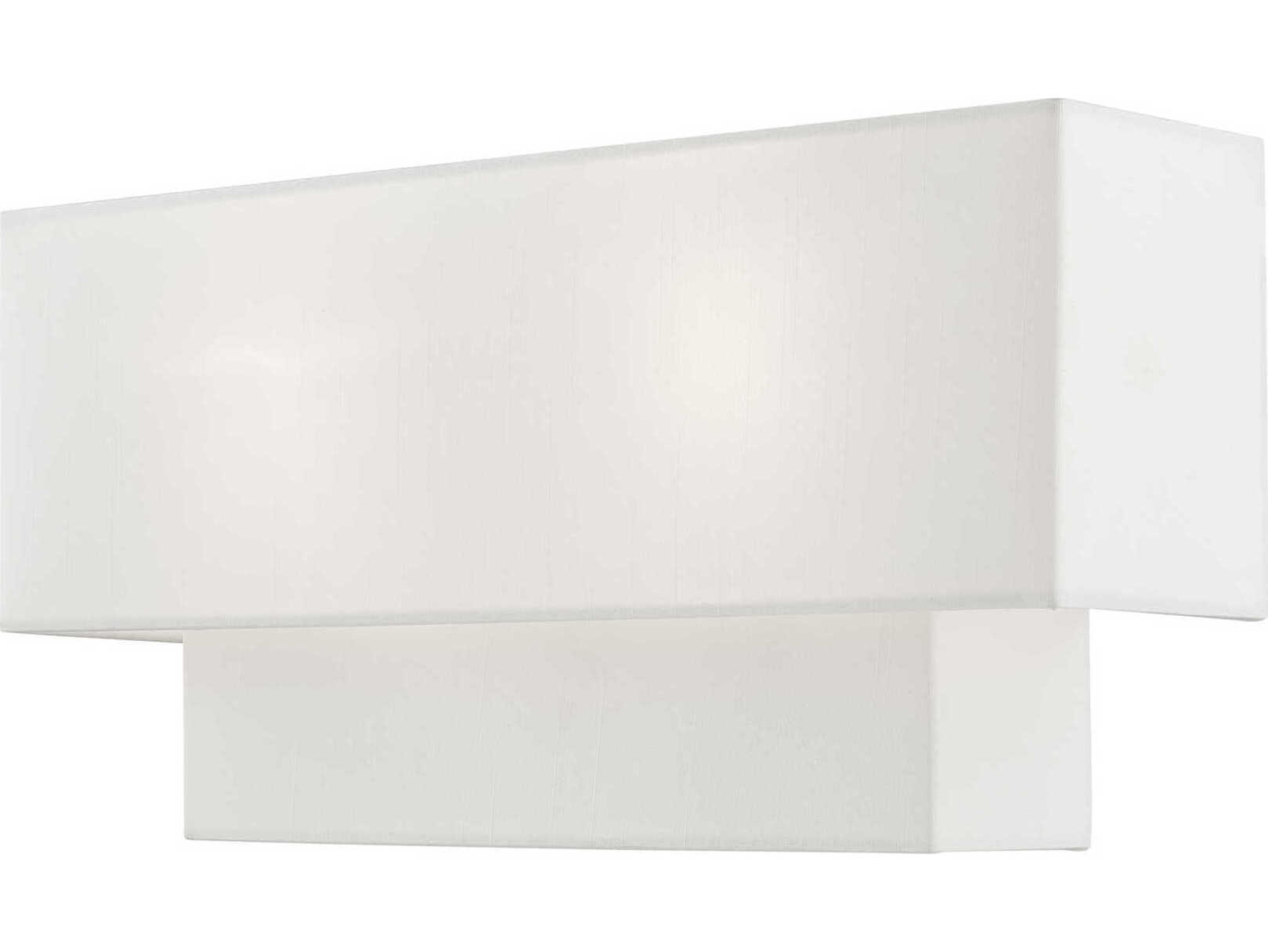 Livex Lighting Meridian 2-Light Brushed Nickel Wall Sconce
