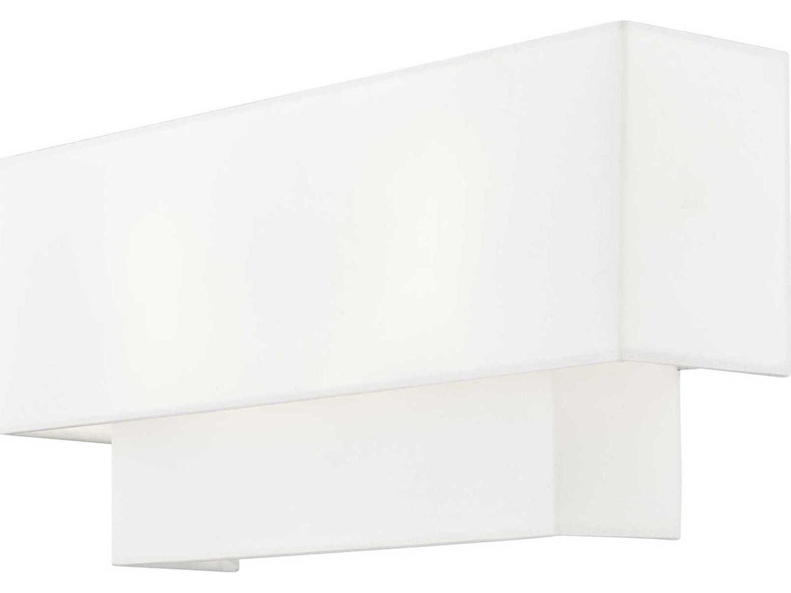 Livex Lighting Meridian 2-Light Brushed Nickel Wall Sconce