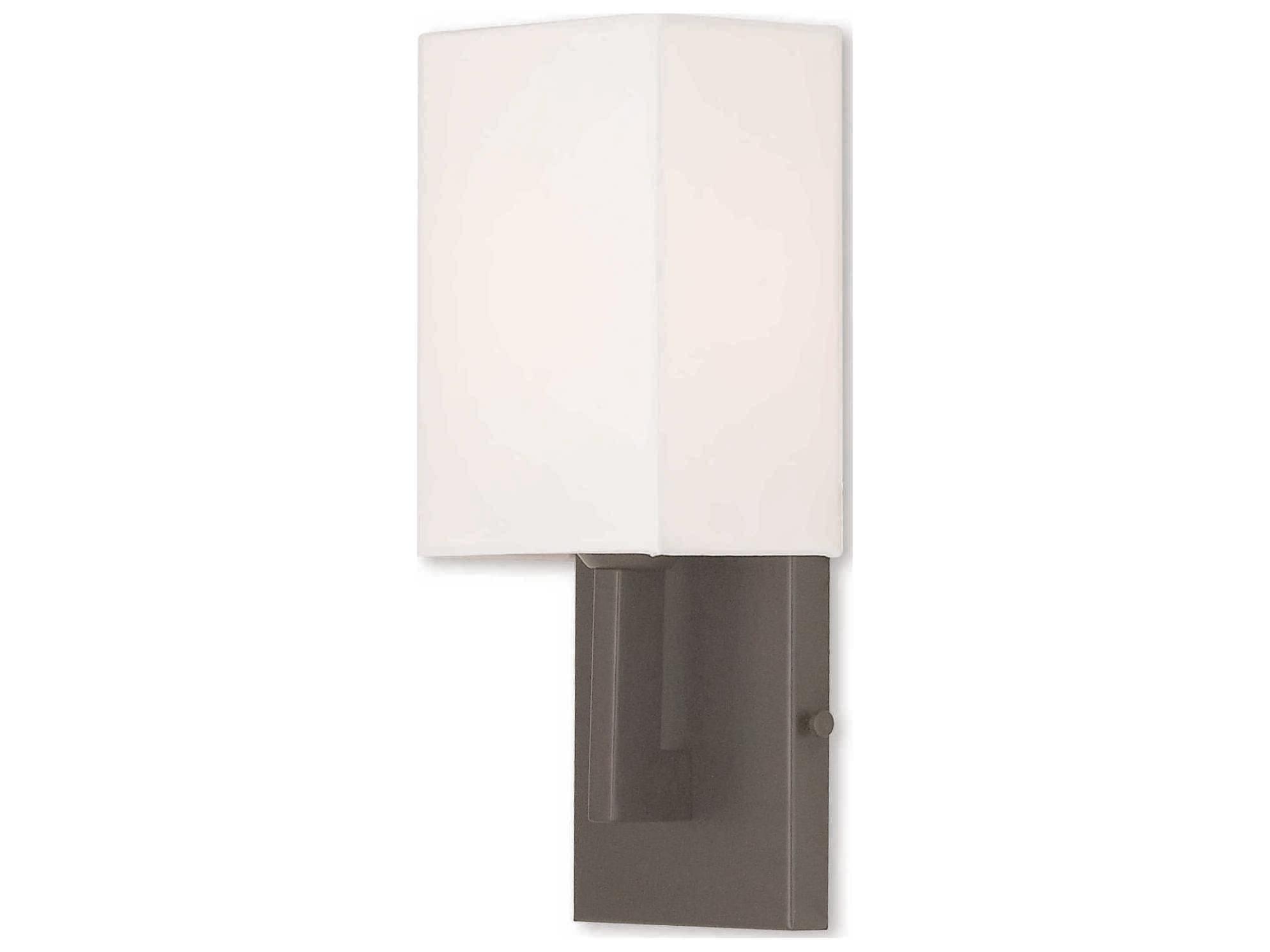 Livex Lighting Hollborn 1-Light Bronze Wall Sconce