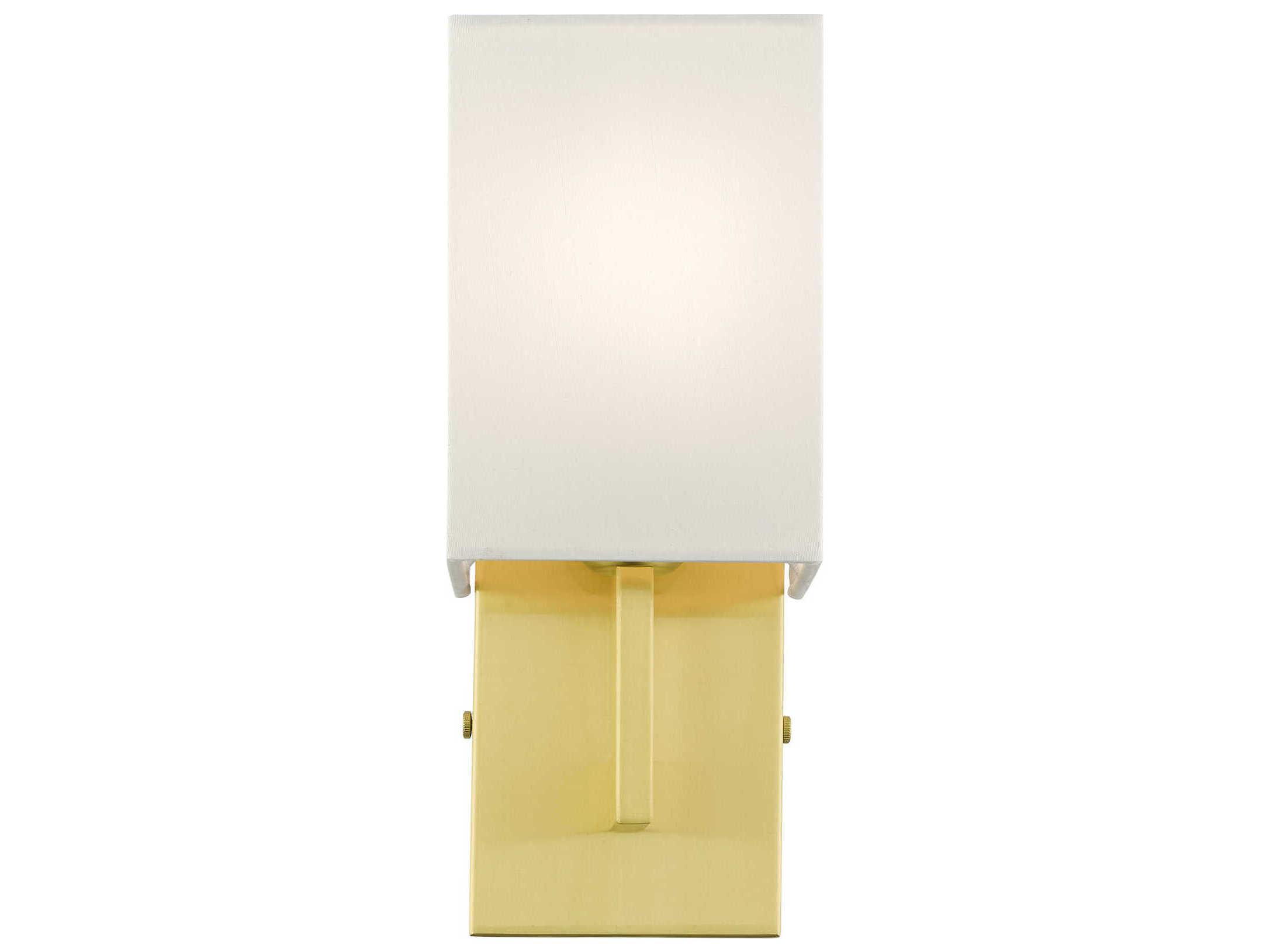 Livex Lighting Meridian 1-Light Satin Brass Wall Sconce