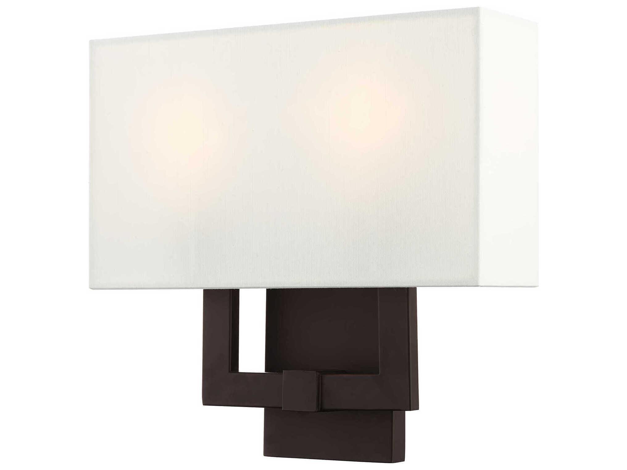 Livex Lighting Hollborn 2-Light Bronze Wall Sconce
