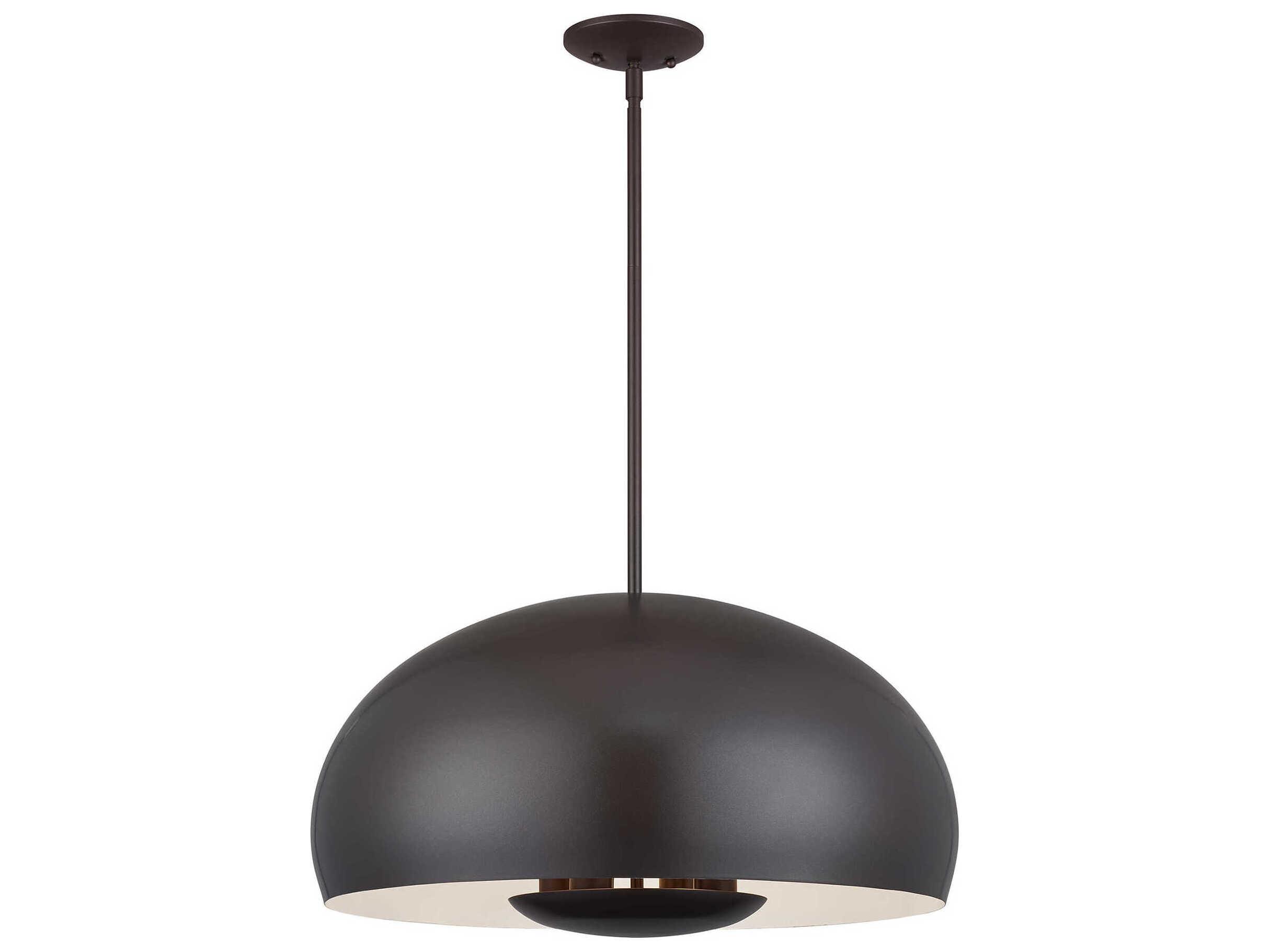 Livex Lighting Domma 4-Light English Bronze Linear Pendant