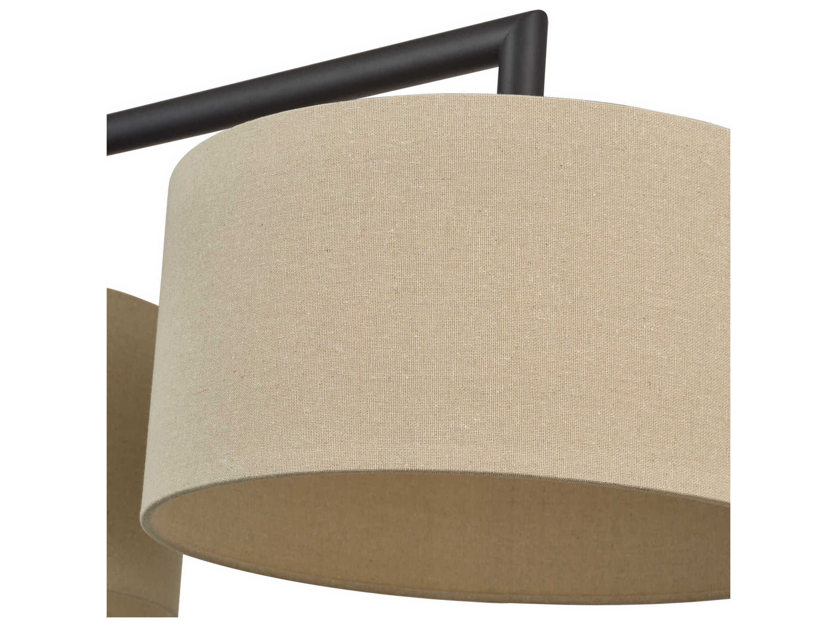 Livex Lighting Bellingham 3-Light Bronze Drum Island Pendant