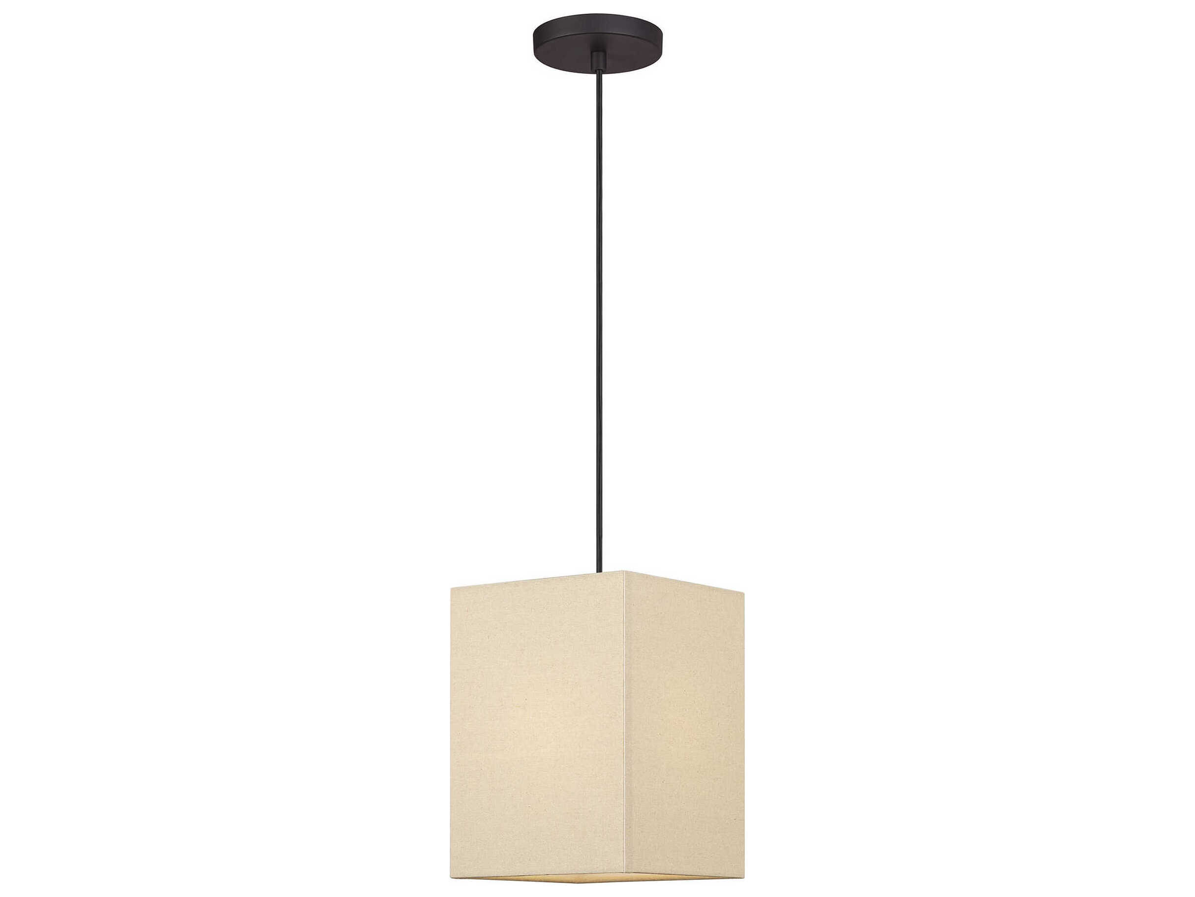 Livex Lighting Summit 1-Light Bronze Mini Pendant