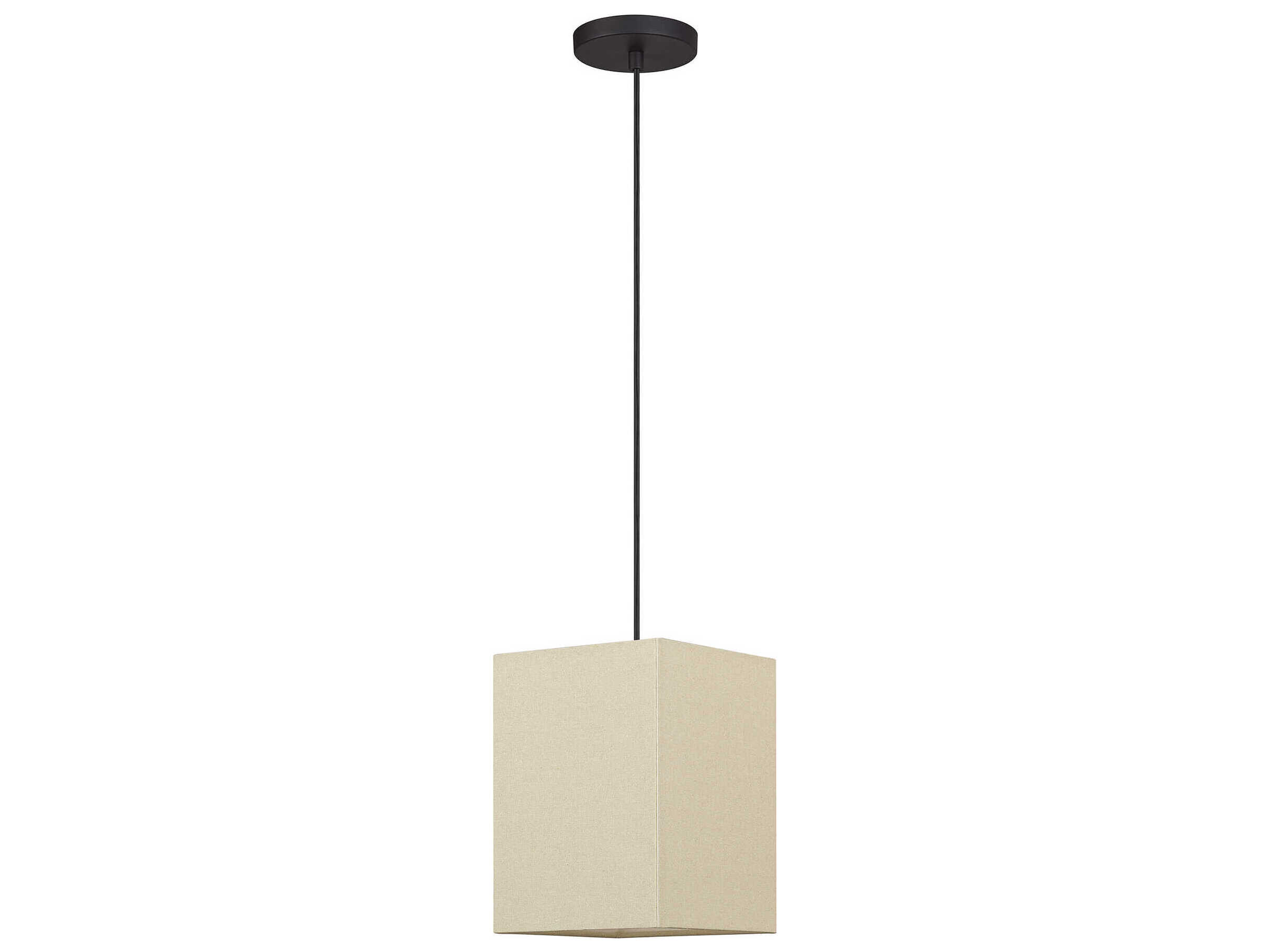 Livex Lighting Summit 1-Light Bronze Mini Pendant