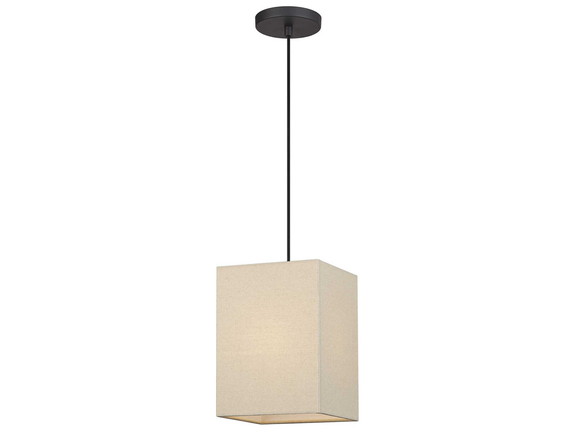 Livex Lighting Summit 1-Light Bronze Mini Pendant