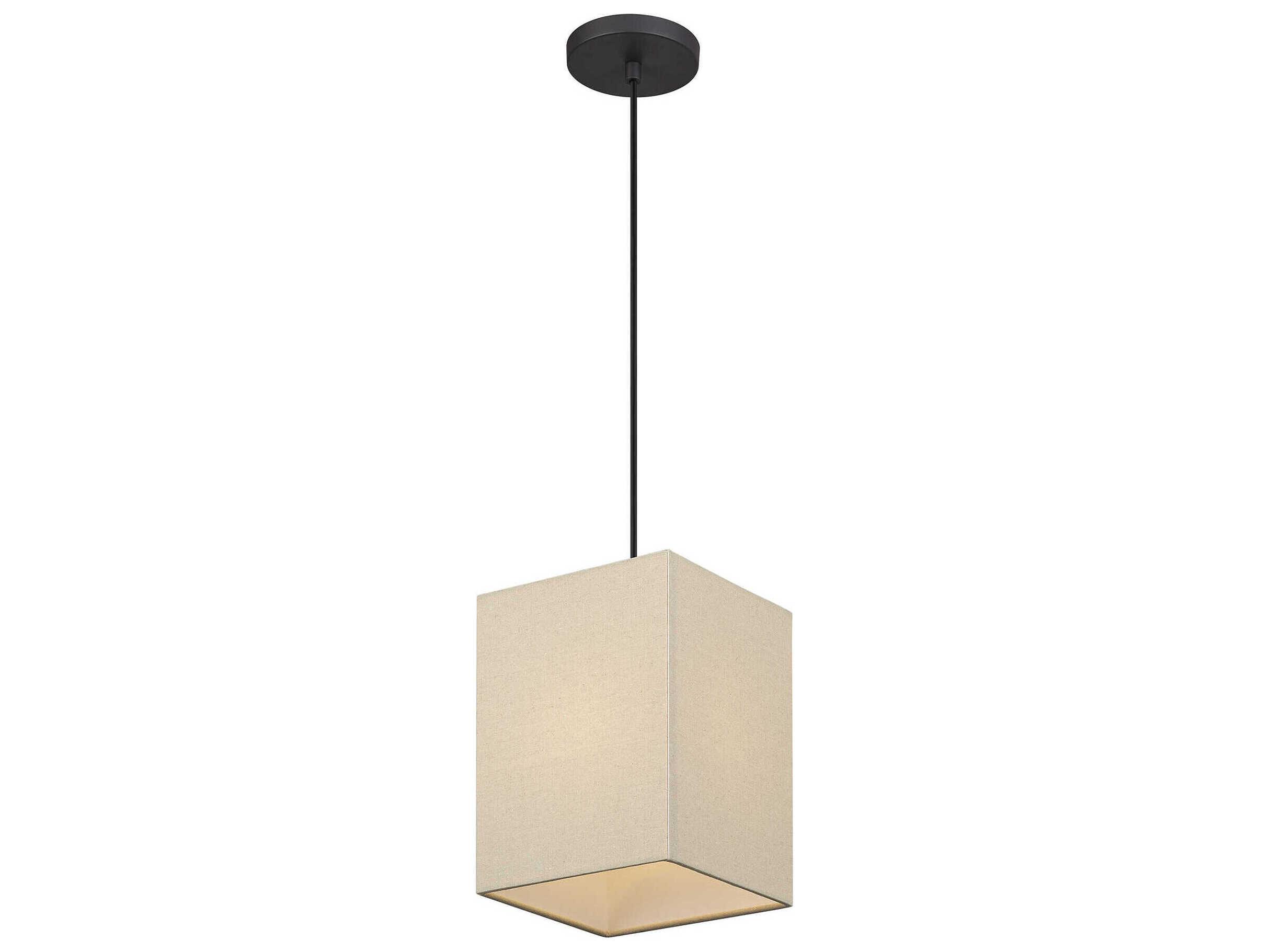 Livex Lighting Summit 1-Light Bronze Mini Pendant
