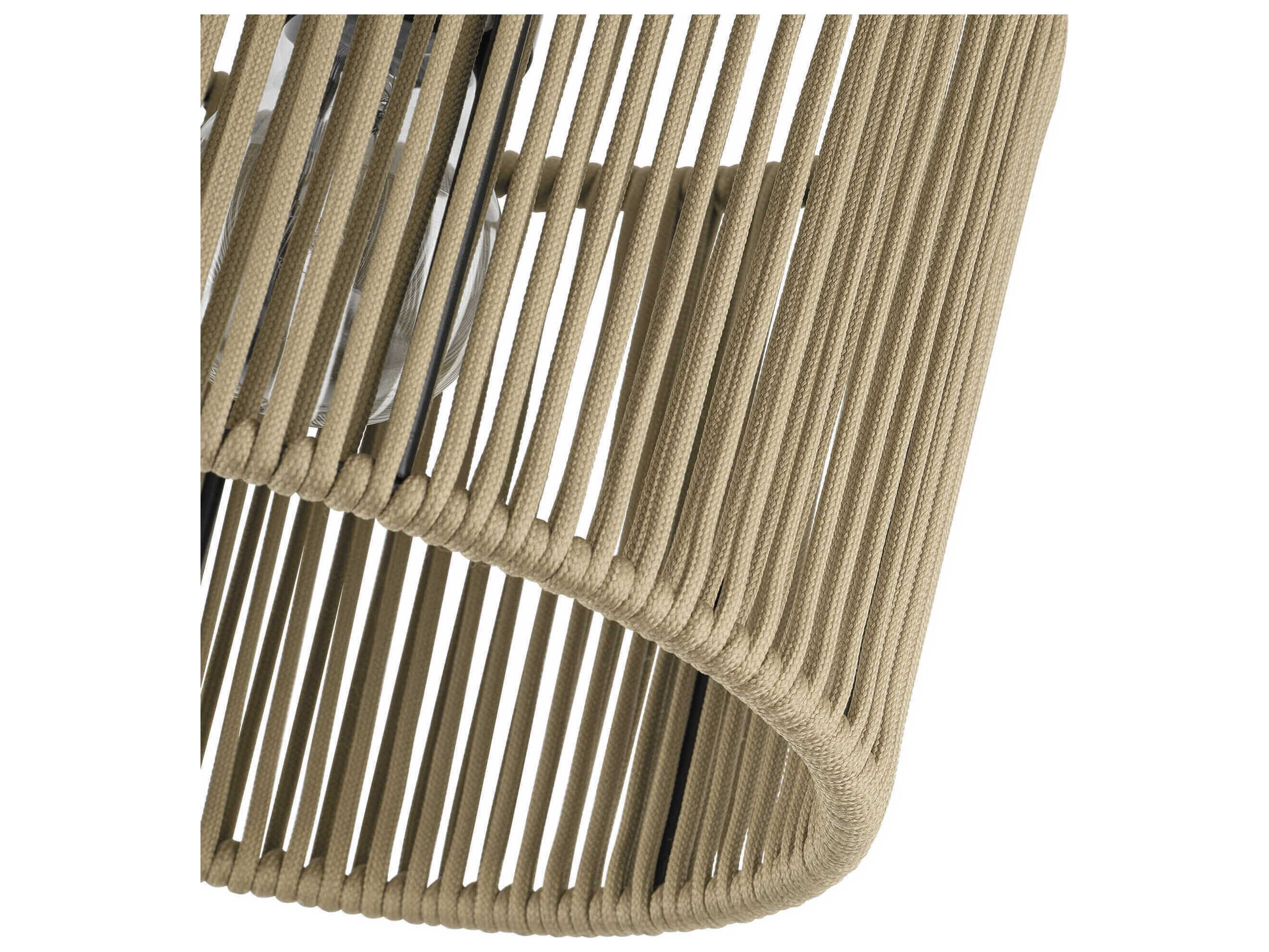 Livex Lighting Acordia 1-Light English Bronze Drum Semi Flush Mount